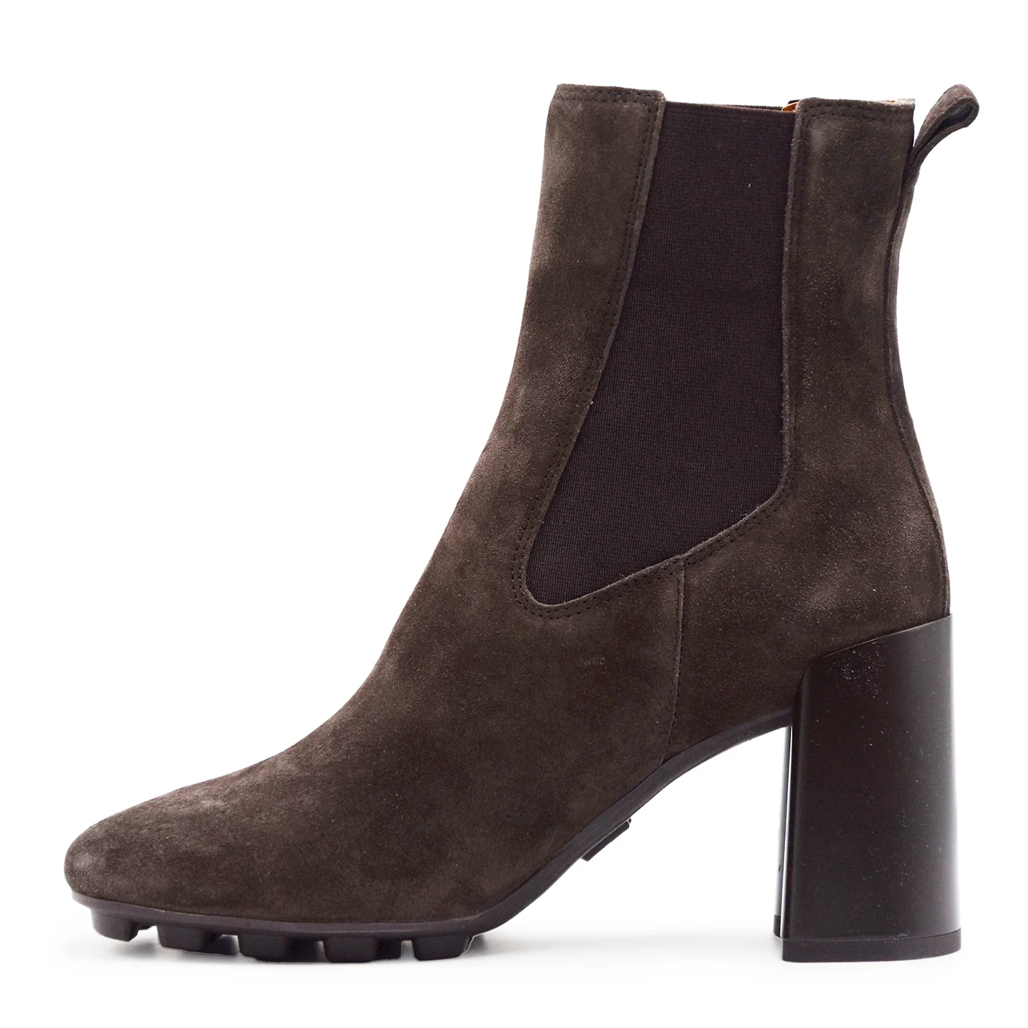 Stivaletti Chelsea Hogan Donna H695 Pelle Scamosciata Marrone - Image 4