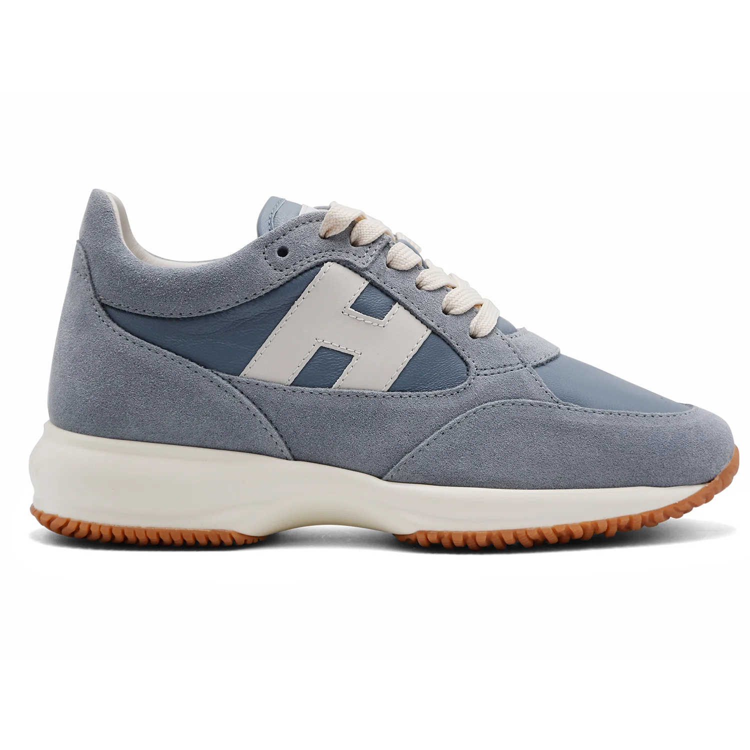 Sneakers Hogan Interactive Donna Azzurro Soletta In Memory Foam