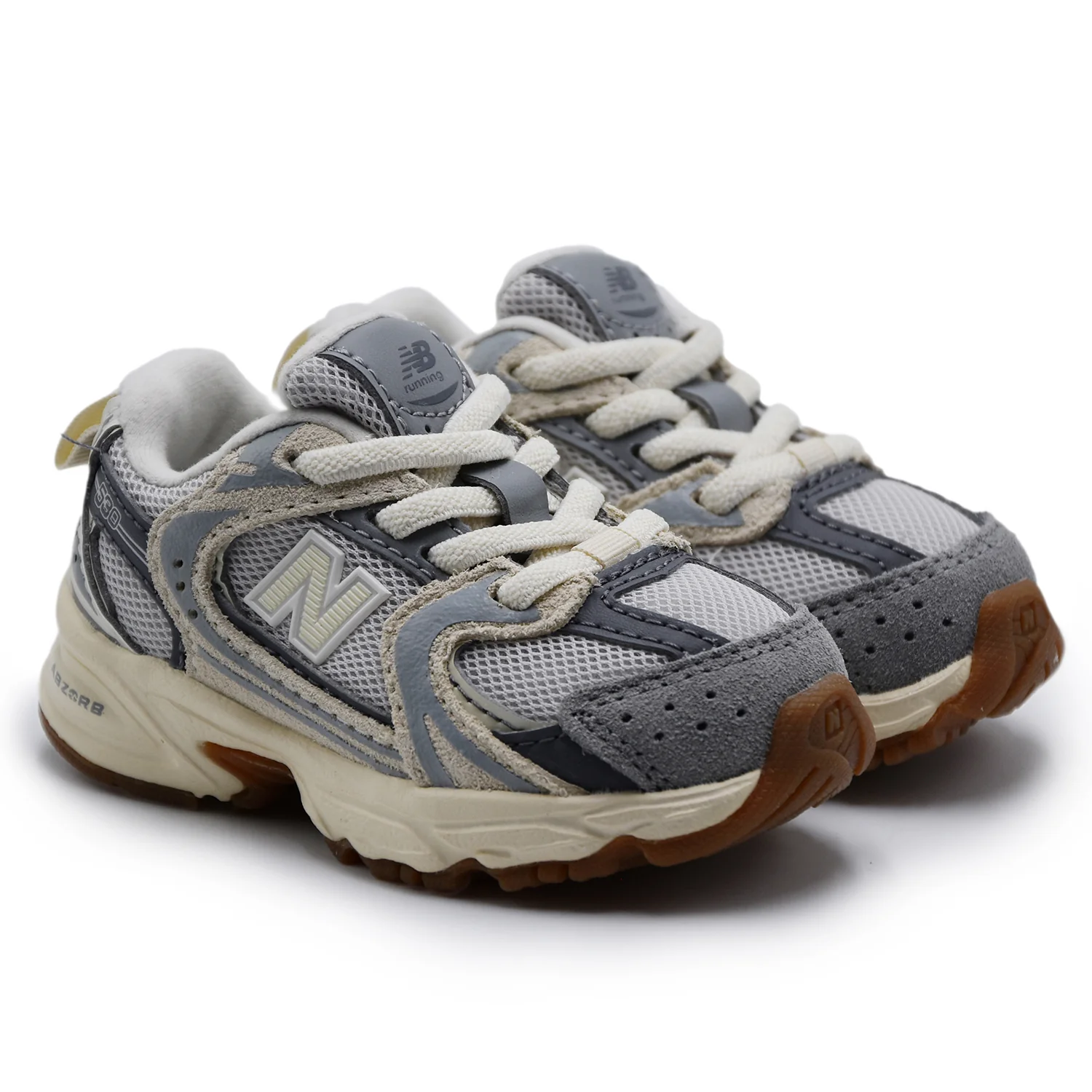 Sneakers New Balance Bambino IZ530UK Grigio Molto Confortevole - Image 3