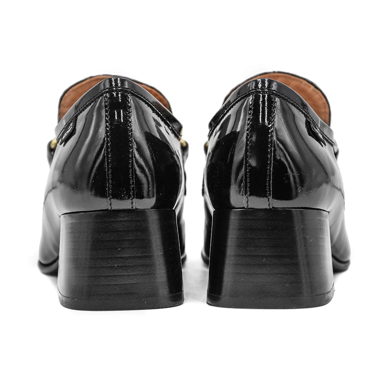 Mocassini Donna Nero Love Moschino Linguetta Alta Stile Retrò - Image 4