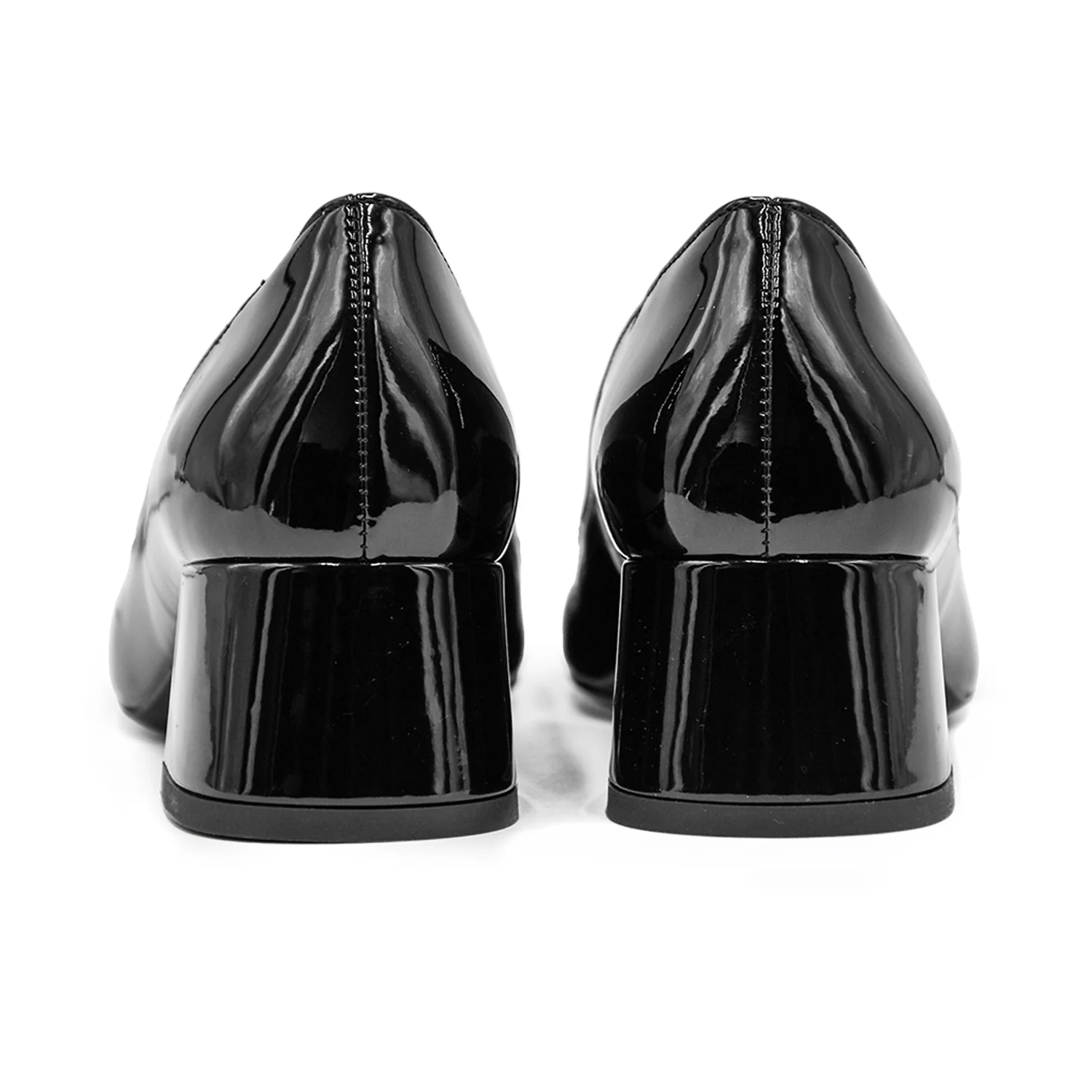 Mocassini Love Moschino Nero Lucido Donna Eleganza Senza Tempo - Image 4