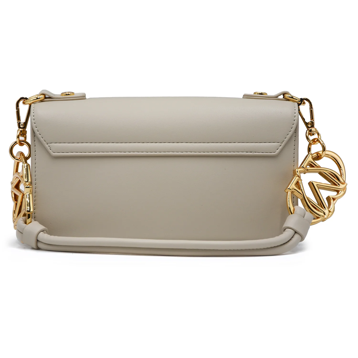 Borsa Avorio Giovane E Trendy Love Moschino Con Dettagli Oro - Image 3
