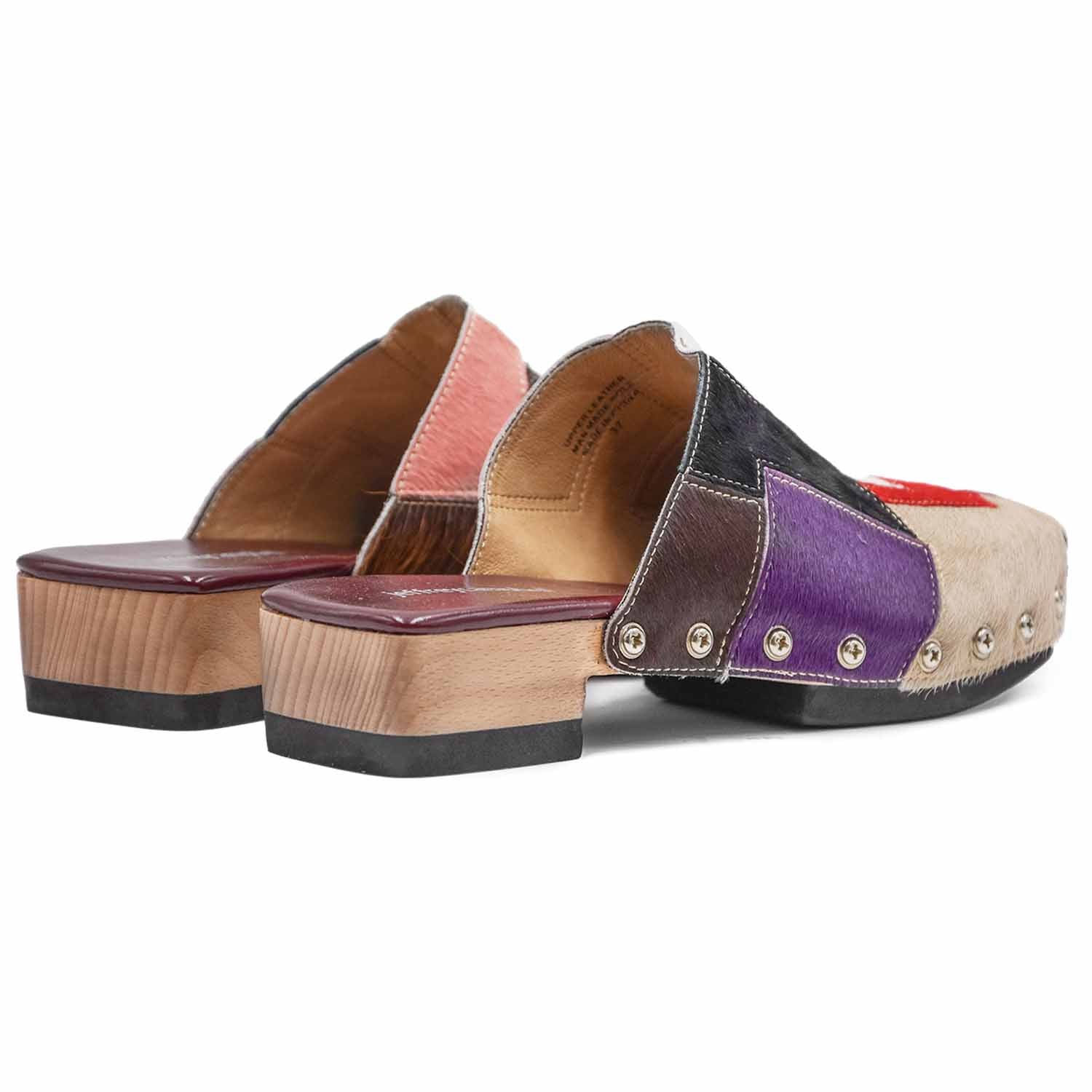 Jeffrey Campbel Sabot Donna Multi Combinazione Pelle Scamosciata - Image 3