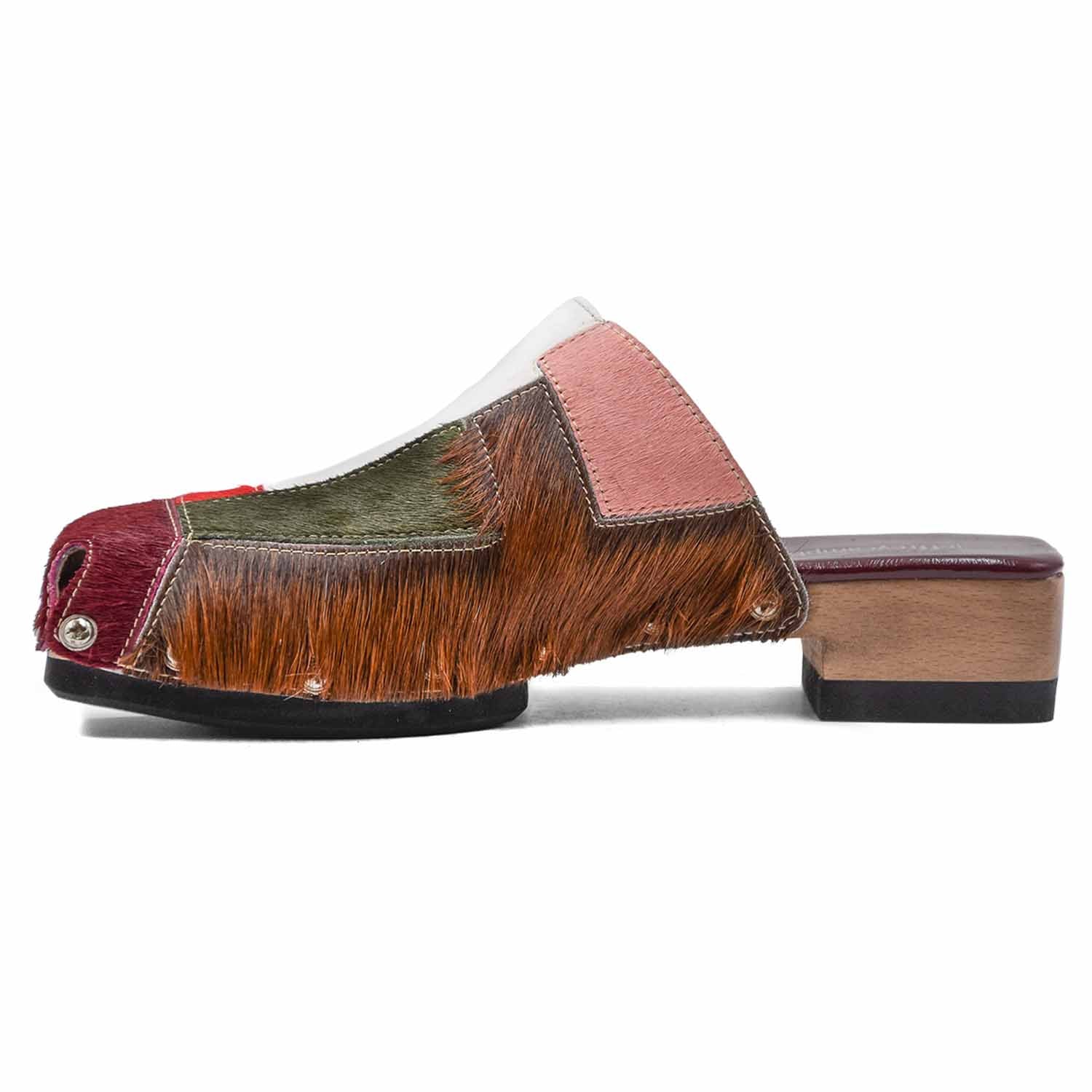 Jeffrey Campbel Sabot Donna Multi Combinazione Pelle Scamosciata - Image 4