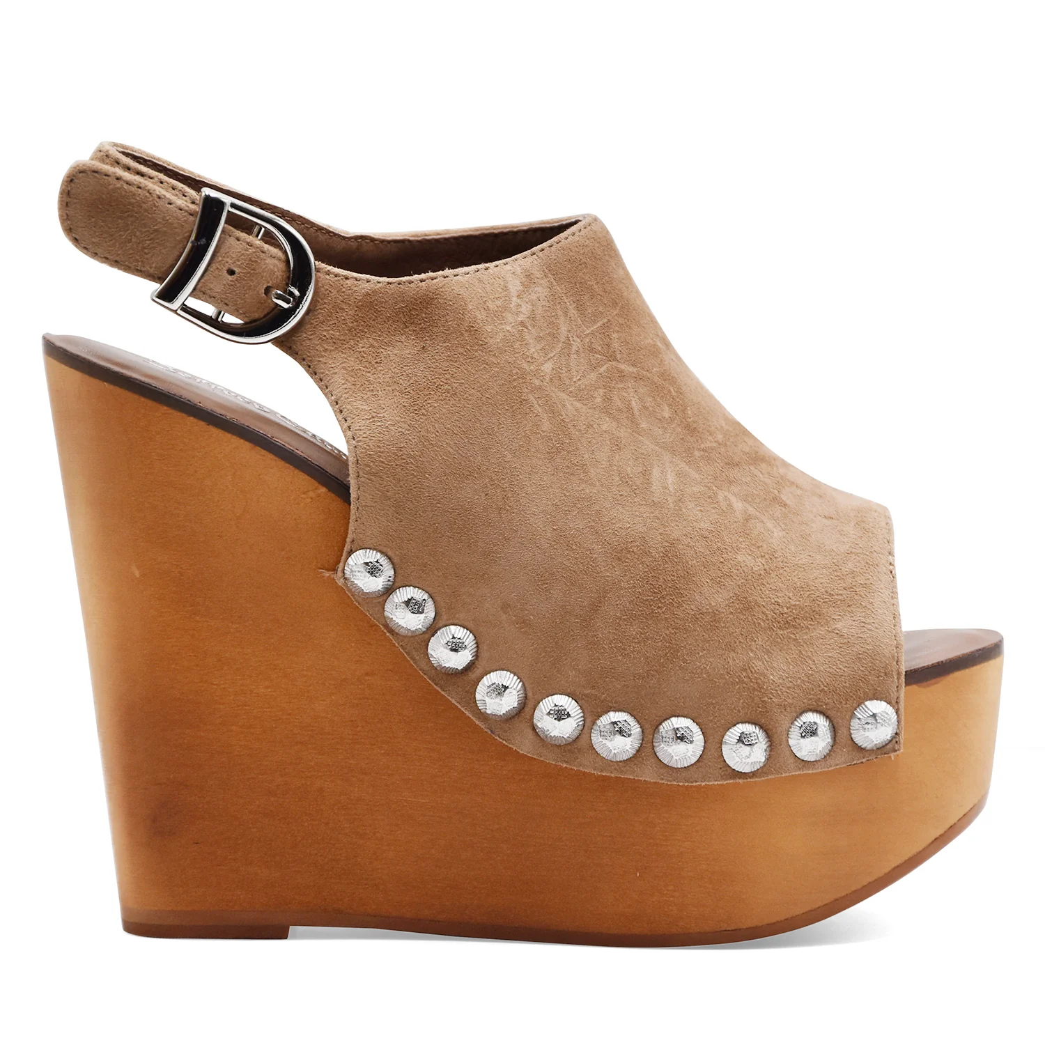 Sandali Jeffrey Campbell Donna Snick Pelle Scamosciata Marrone