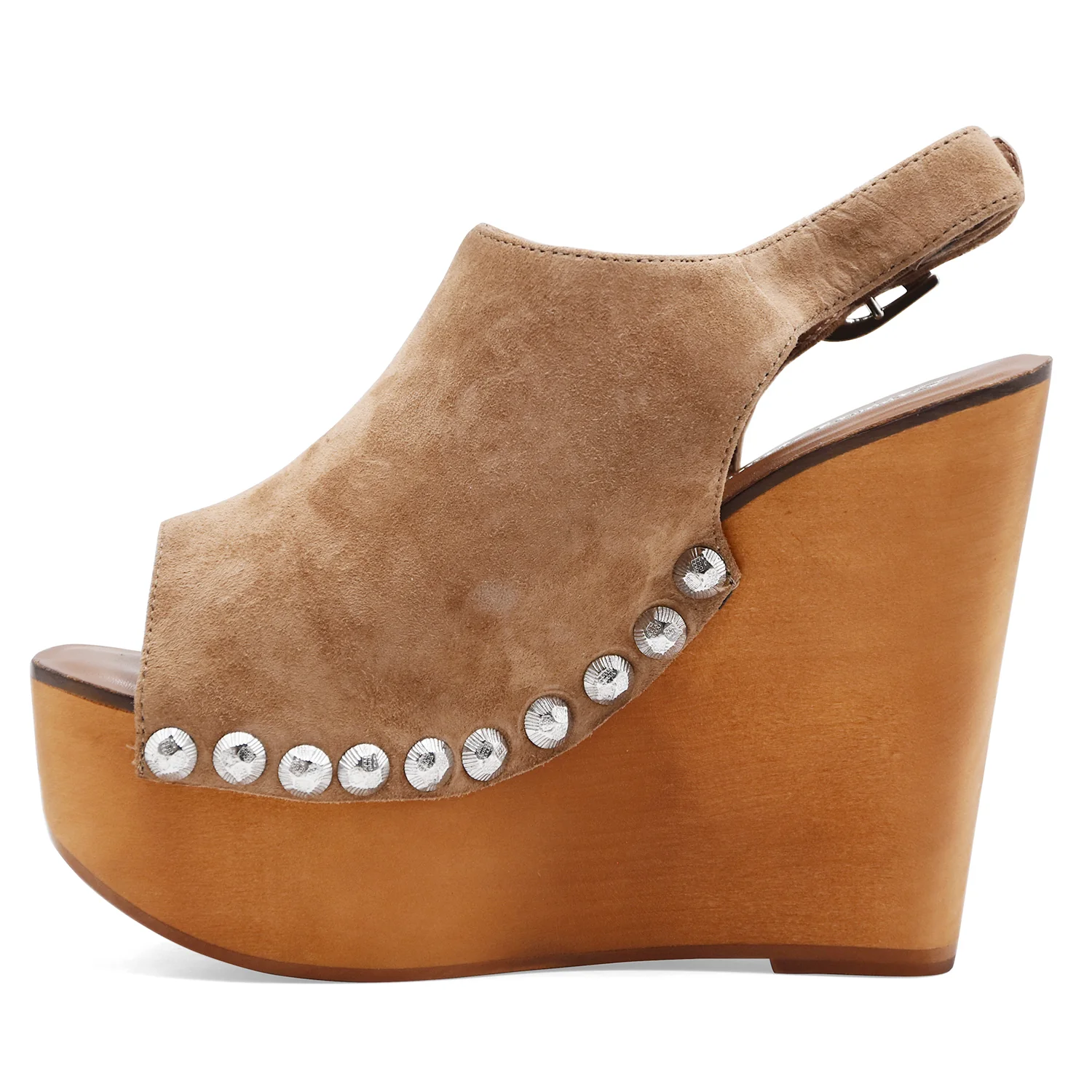 Sandali Jeffrey Campbell Donna Snick Pelle Scamosciata Marrone - Image 3
