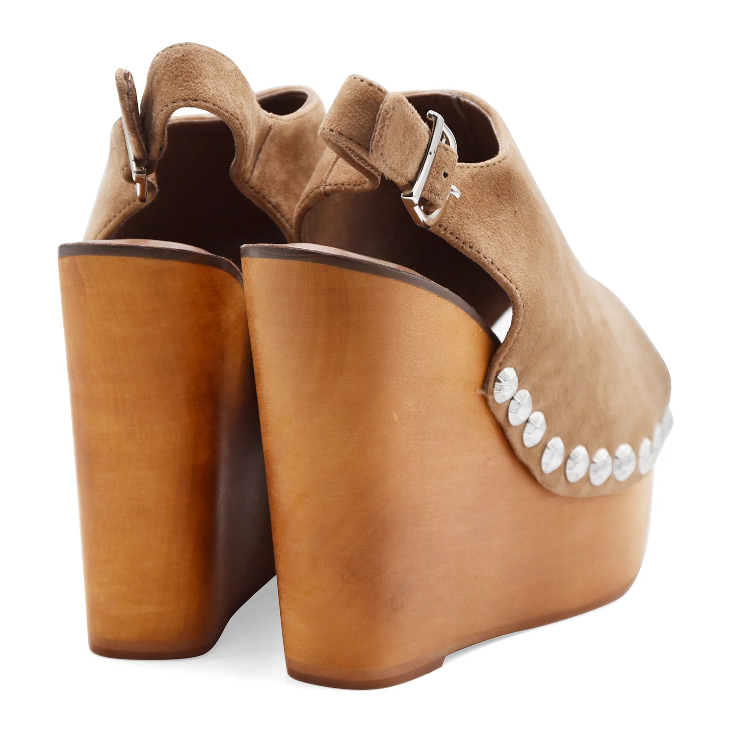 Sandali Jeffrey Campbell Donna Snick Pelle Scamosciata Marrone - Image 5