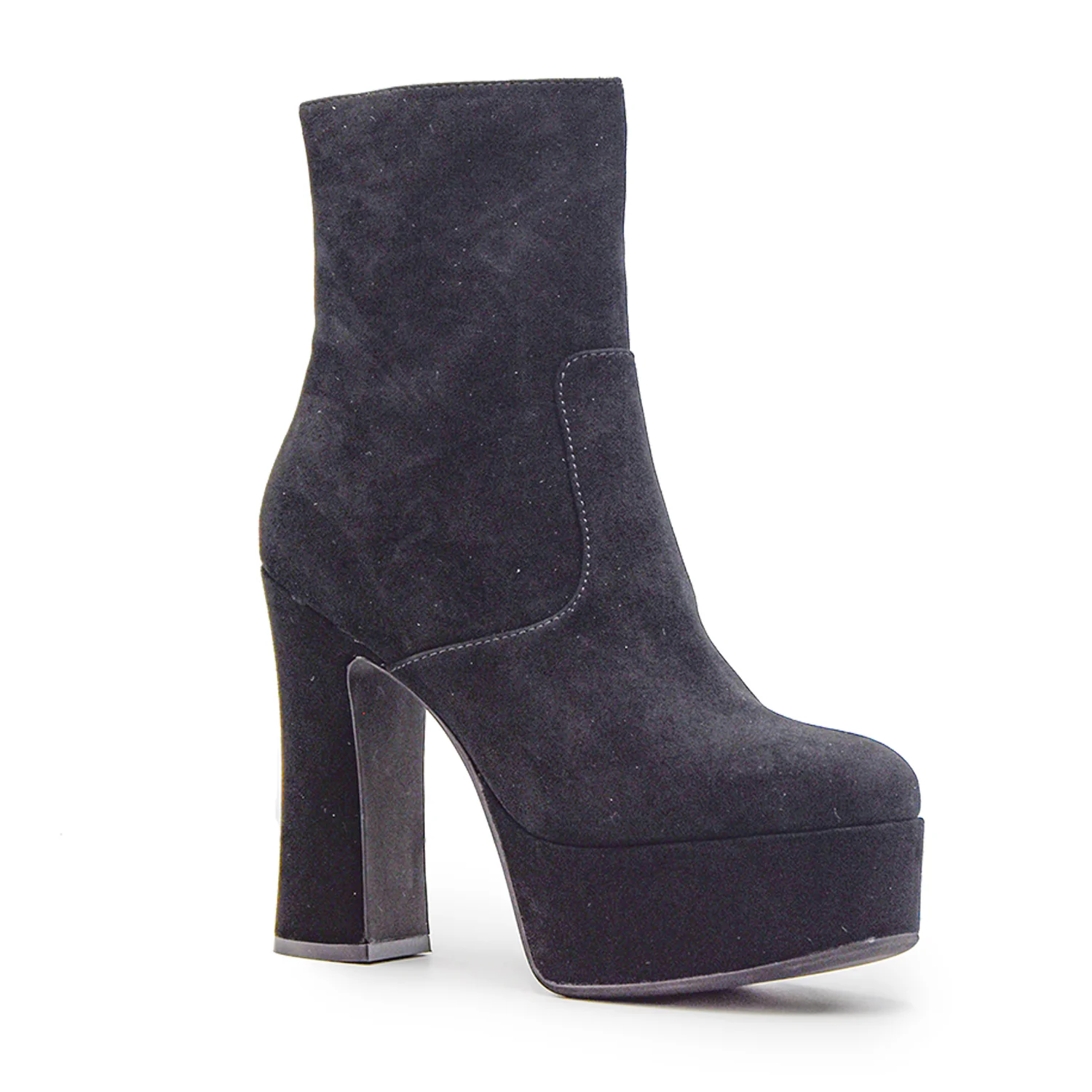 Stivaletti Donna Jeffrey Campbell Nero Brat-z Con Punta Mandorla - Image 4