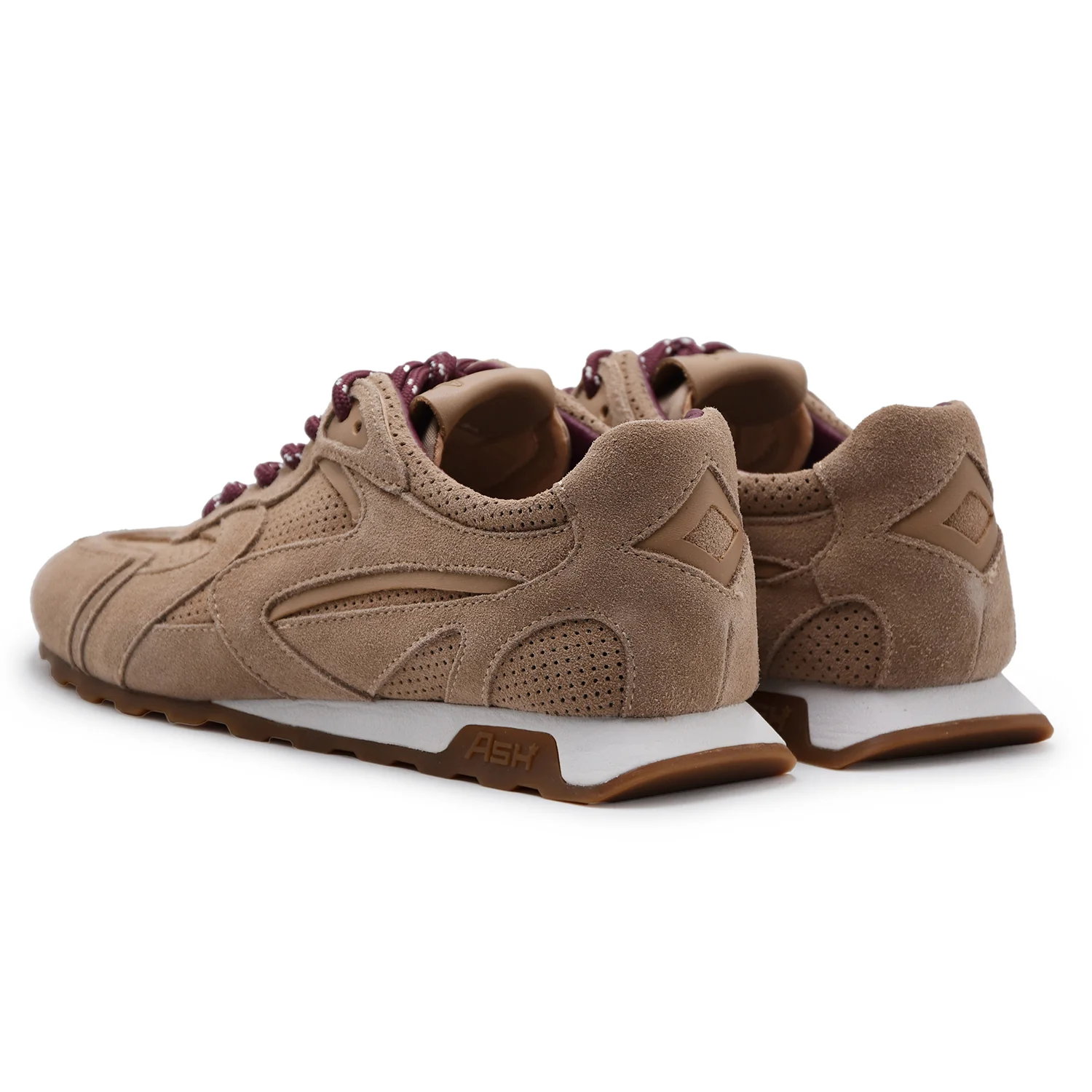 Sneakers Ash Donna Kasar Nocciola Stile Minimal E Sofisticato - Image 3