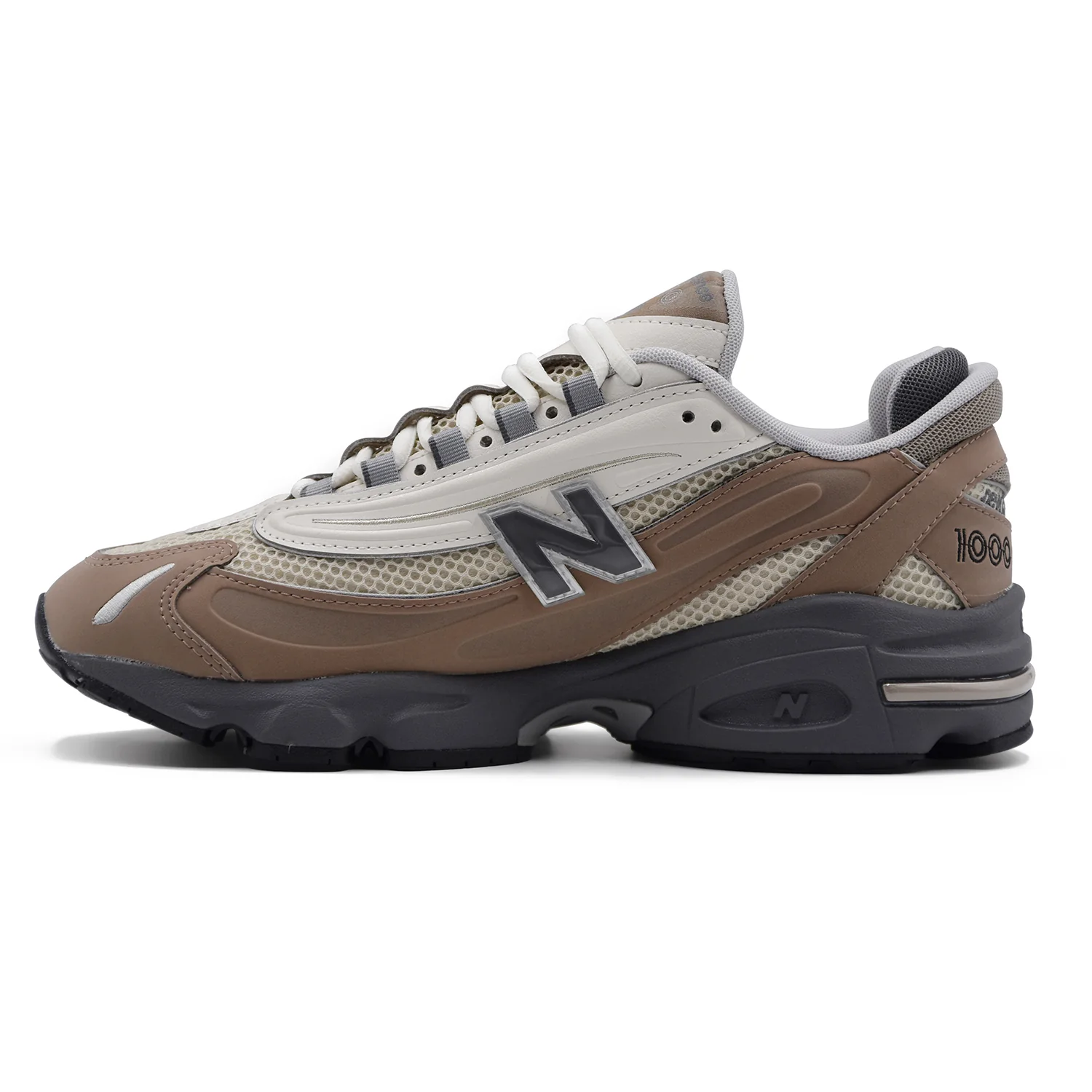 Sneakers New Balance M1000C Uomo Marrone Supporto Stability Web - Image 3