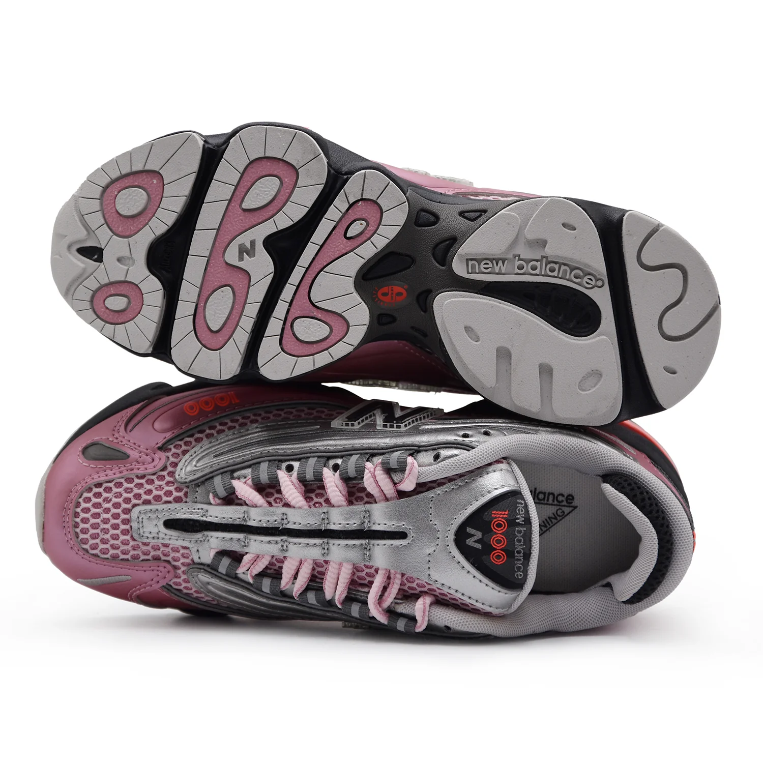 Sneakers New Balance 1000 Donna Mesh Pink Taffy Stile Grintoso - Image 3