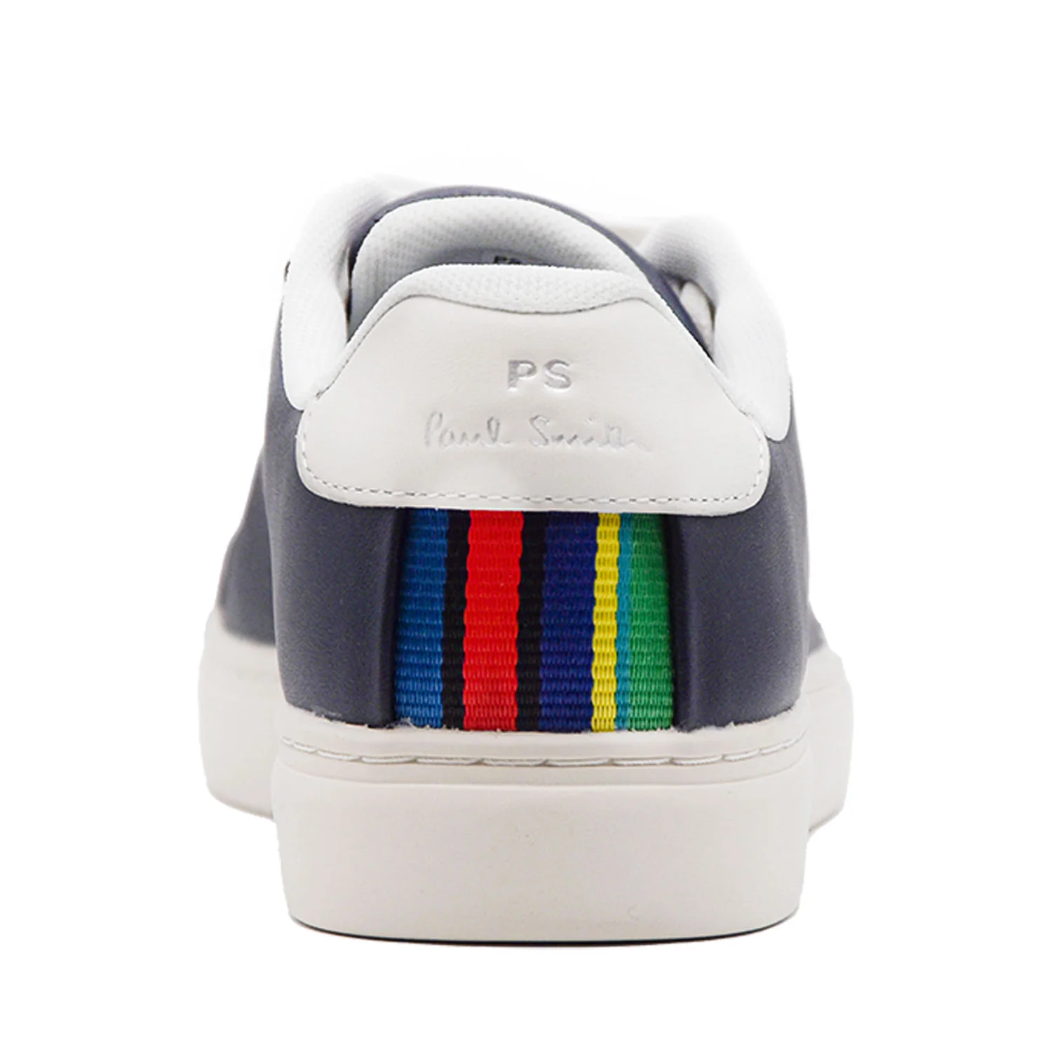 Sneakers Paul Smith Blu Nastro Stripe Colorato Uomo Posteriore - Image 4