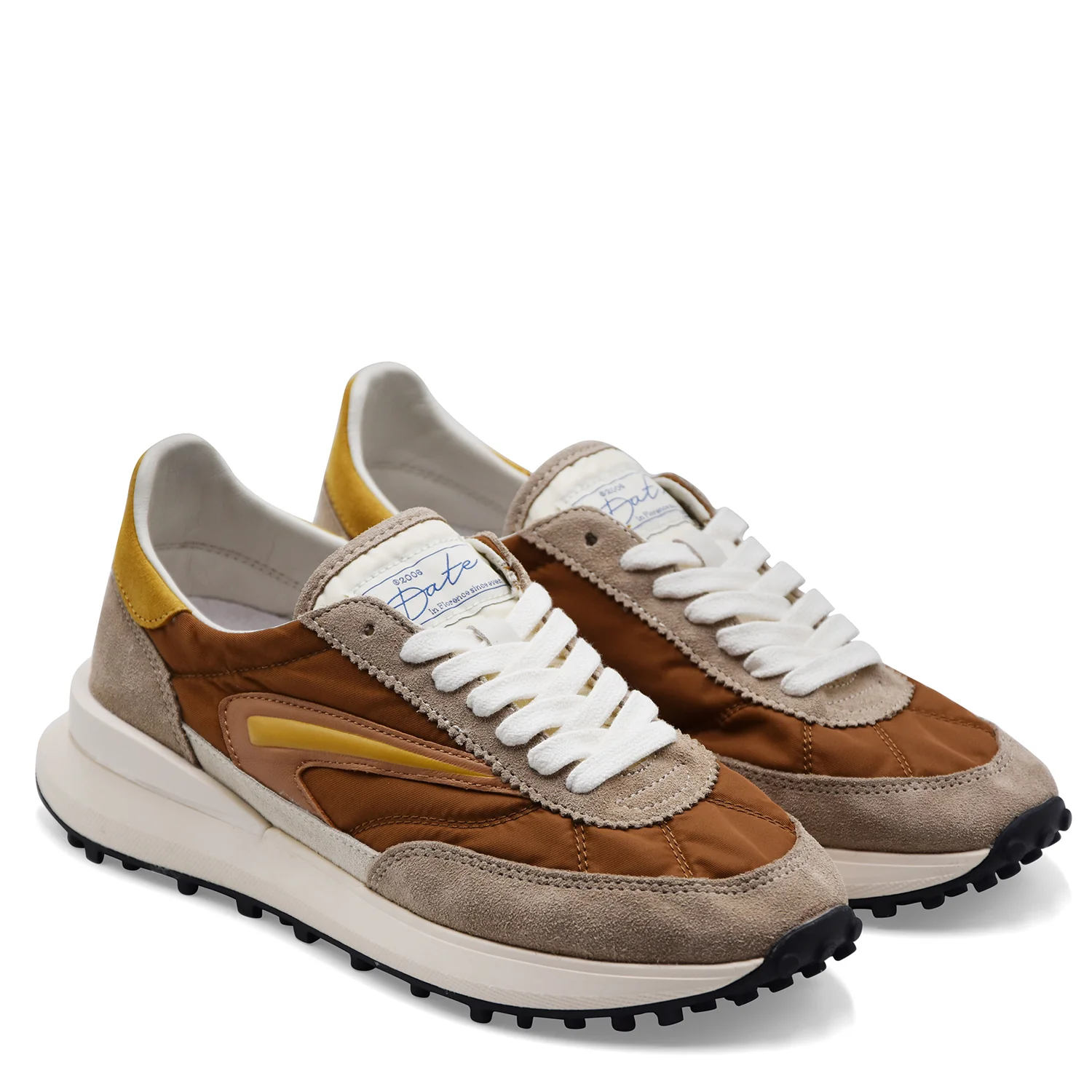 Sneakers D.A.T.E. Athleta Nylon Cuoio Uomo Stile Contemporaneo - Image 4