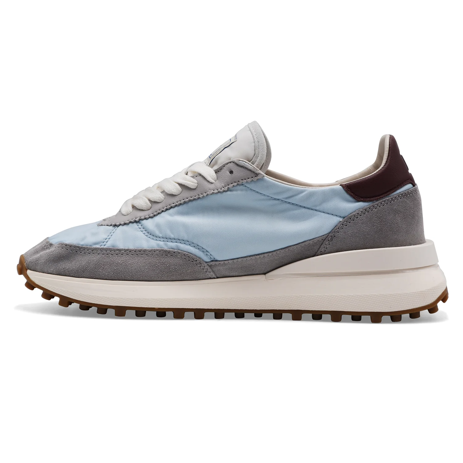 Sneakers D.A.T.E. Uomo Athleta Nylon Light Sky Stile Sportivo - Image 4