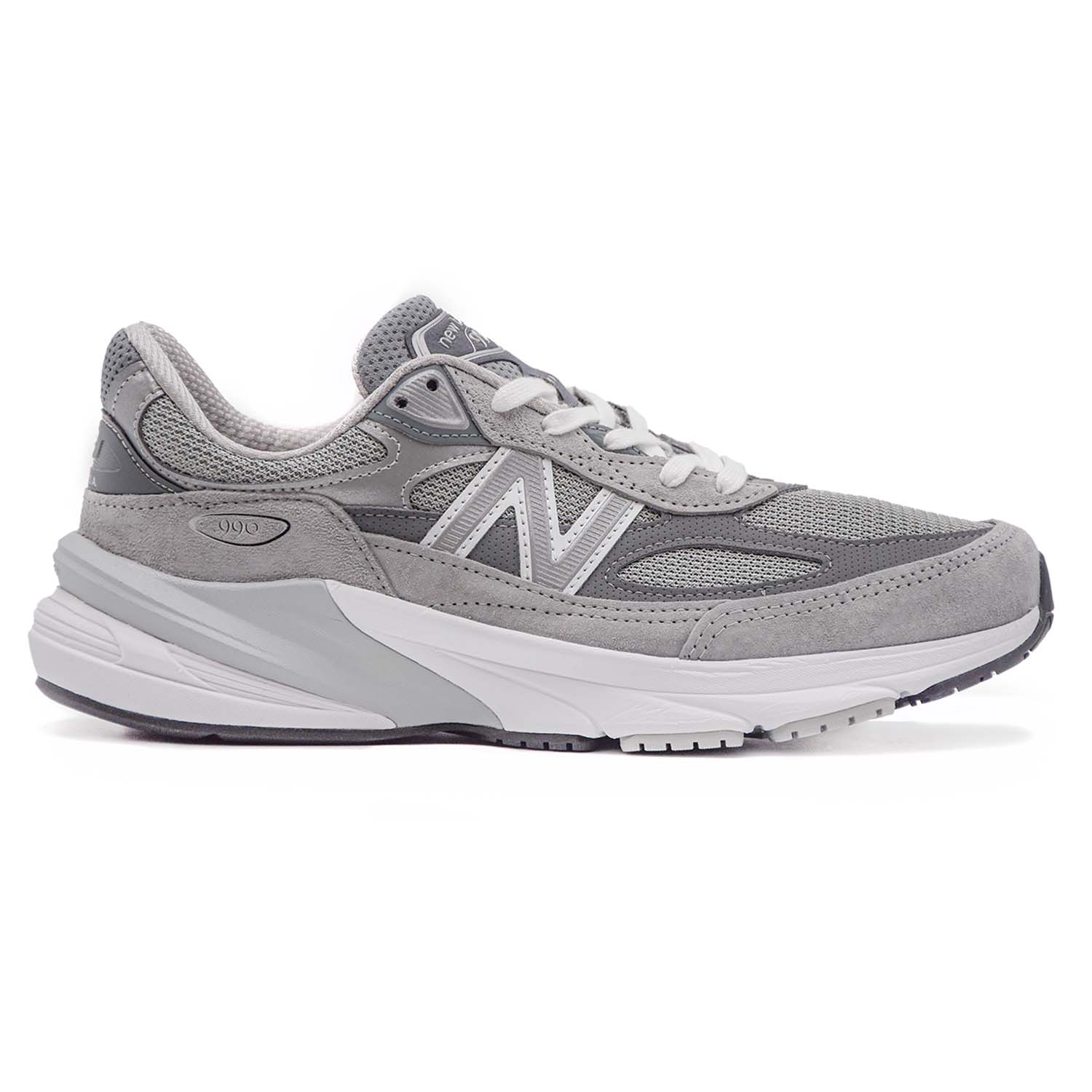 New Balance Uomo 990 V6 Sneakers Grigio Con Tomaia Aerodinamica