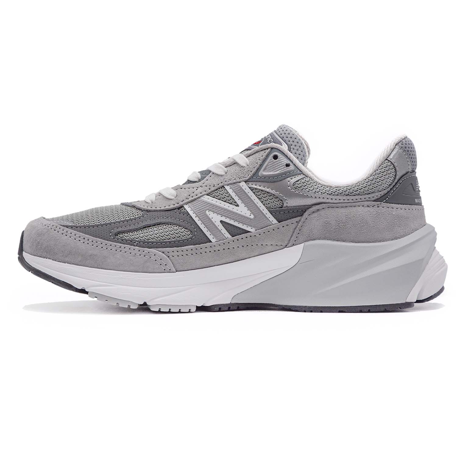 New Balance Uomo 990 V6 Sneakers Grigio Con Tomaia Aerodinamica - Image 2