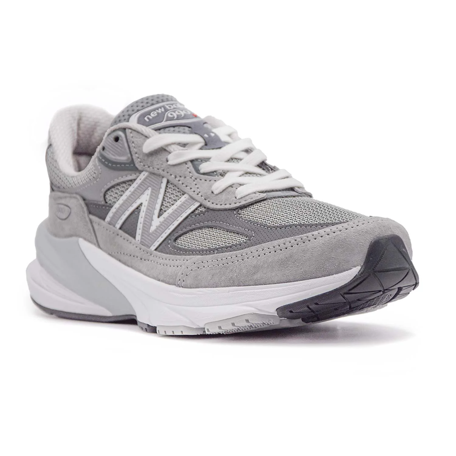 New Balance Uomo 990 V6 Sneakers Grigio Con Tomaia Aerodinamica - Image 5