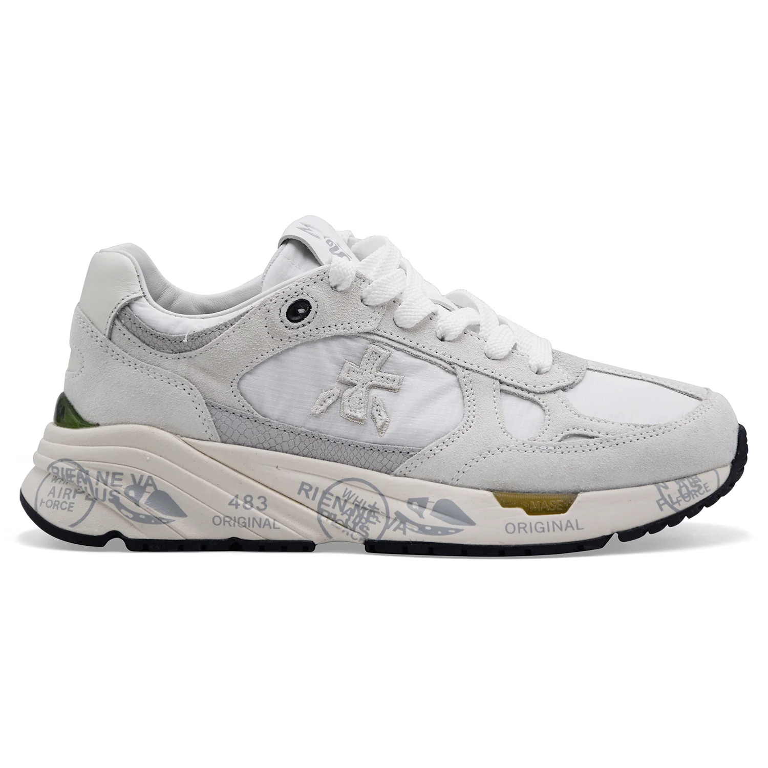 Sneakers Donna Premiata Mased 7823 Bianco Silhouette Moderna