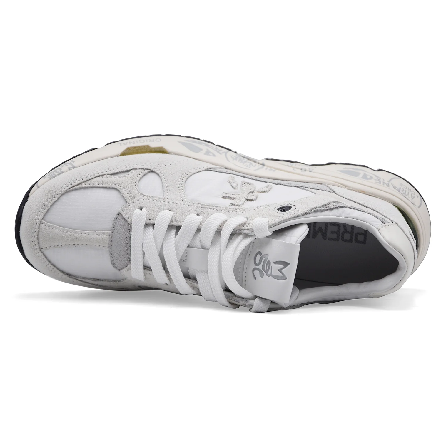 Sneakers Donna Premiata Mased 7823 Bianco Silhouette Moderna - Image 3