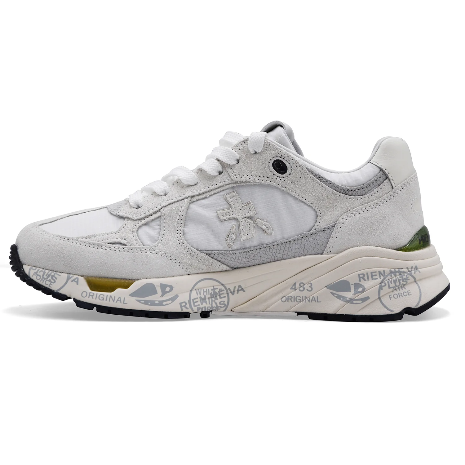 Sneakers Donna Premiata Mased 7823 Bianco Silhouette Moderna - Image 5