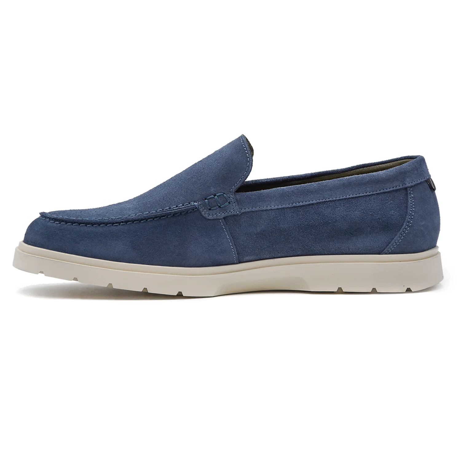 Mocassini Barbour Blu Carty Loafer Sensazione Di Qualità Uomo - Image 4