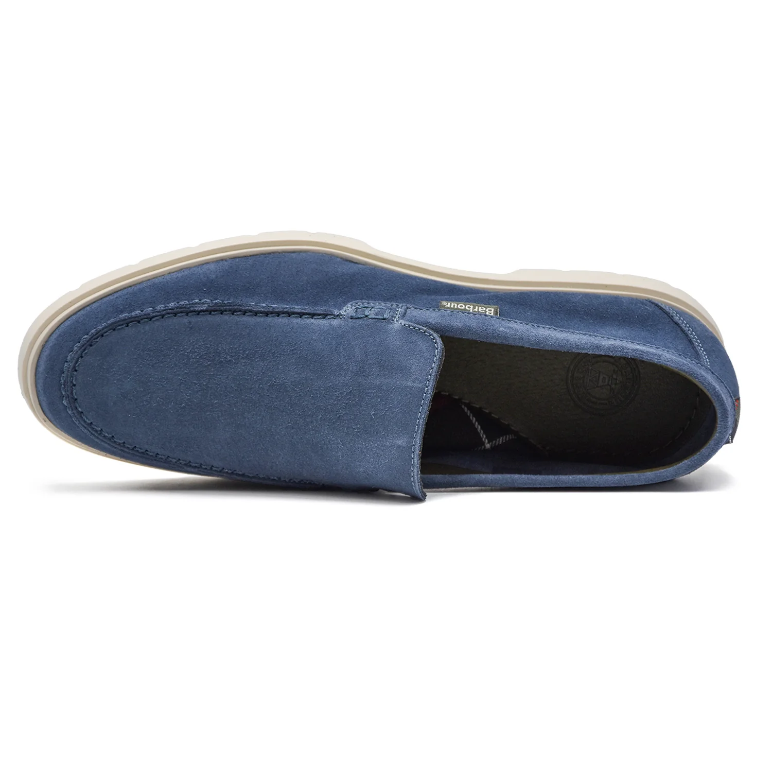 Mocassini Barbour Blu Carty Loafer Sensazione Di Qualità Uomo - Image 5
