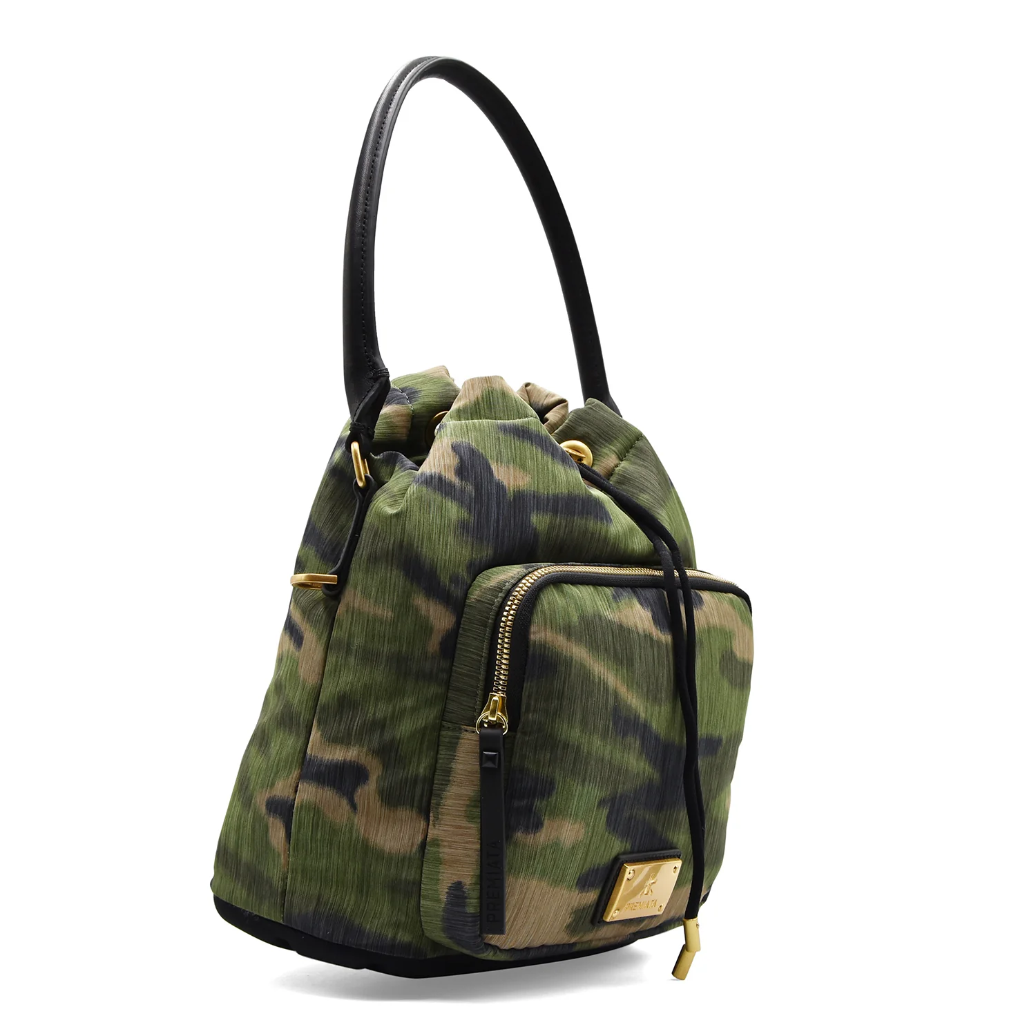 Borsa Premiata Donna Mia 2146 Camouflage Verde Design Moderno - Image 3
