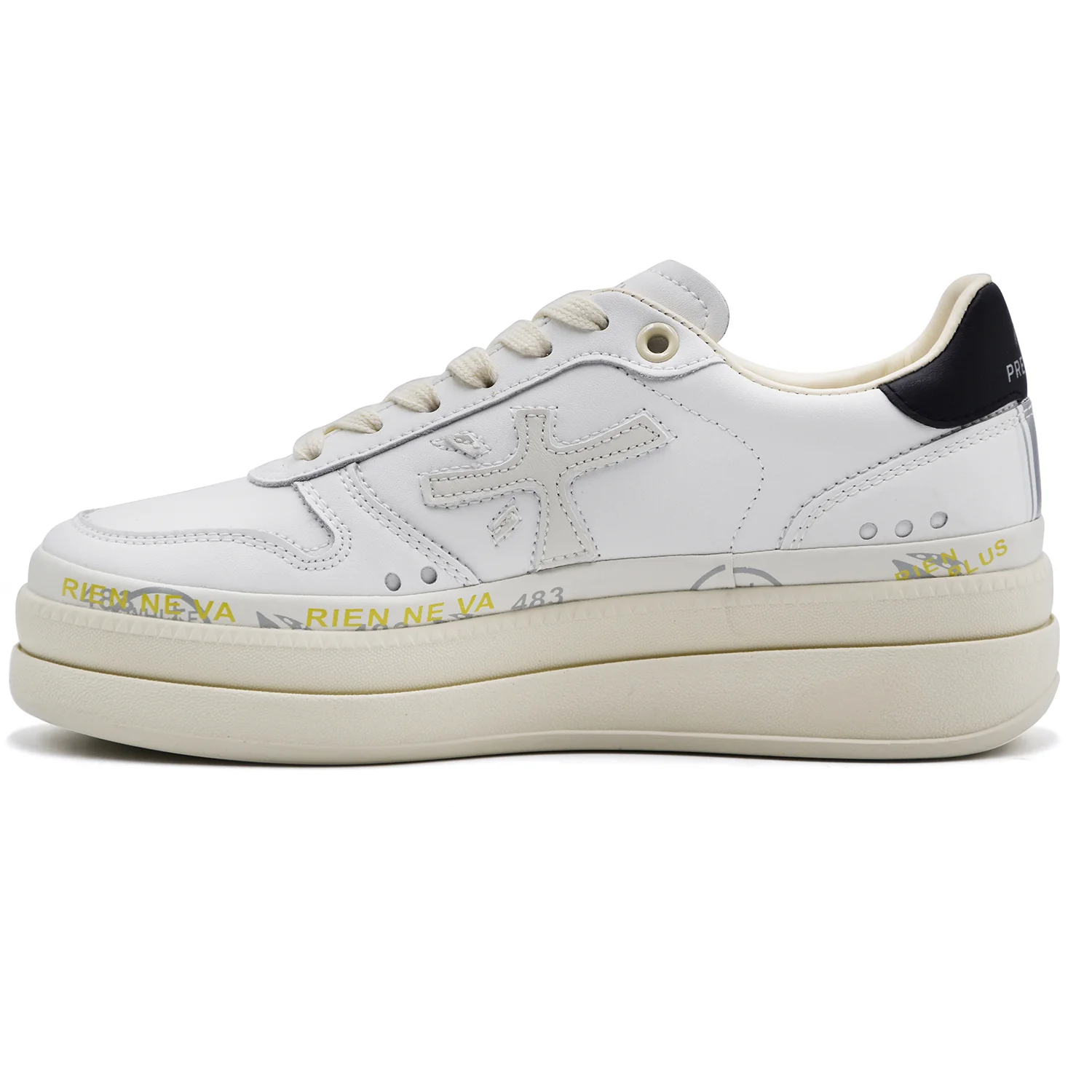 Sneakers Donna Premiata Micol 8197 Dalla Silhouette Platform - Image 4