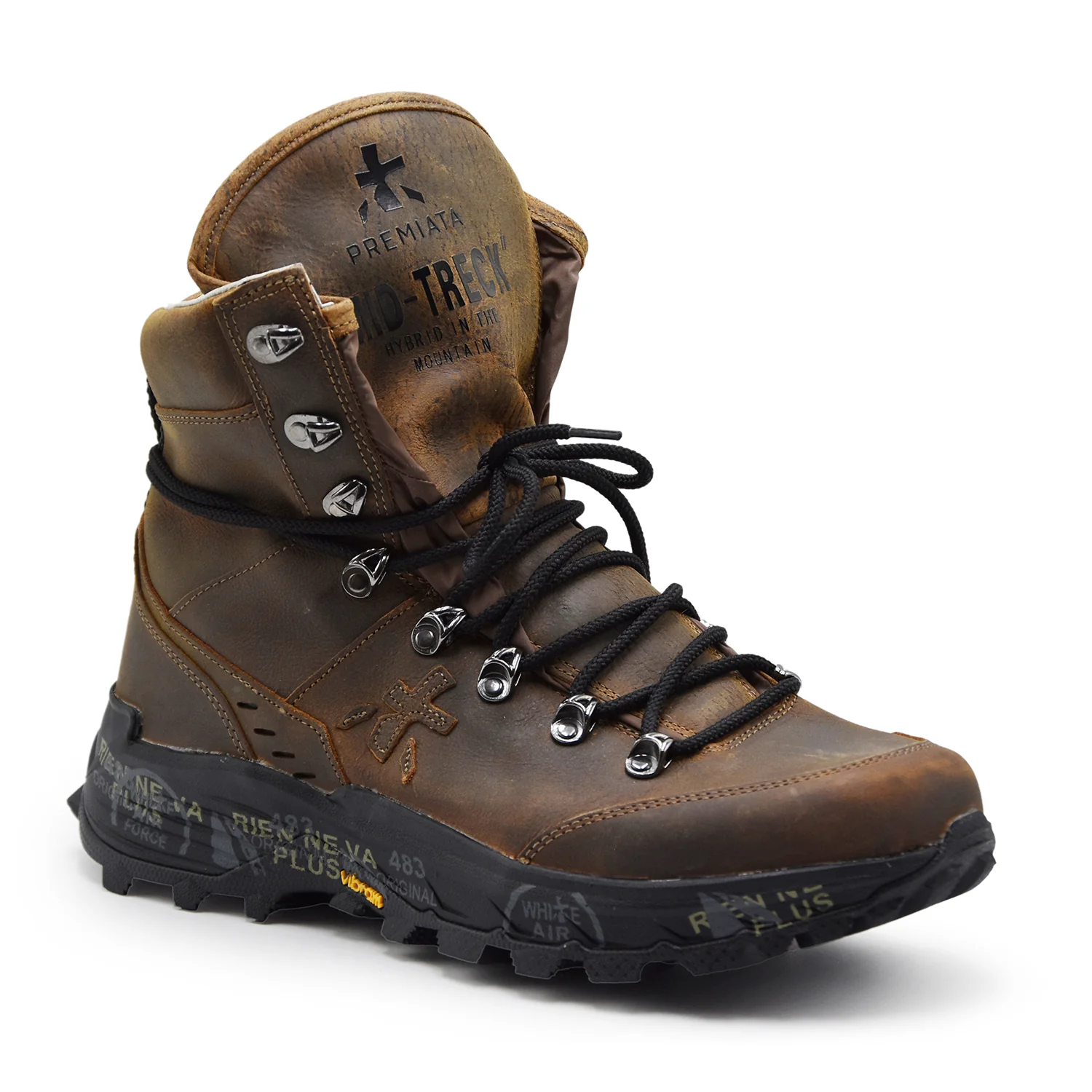 Anfibi Uomo Premiata Midtreck 441 Stile Trekking Suola Vibram - Image 3