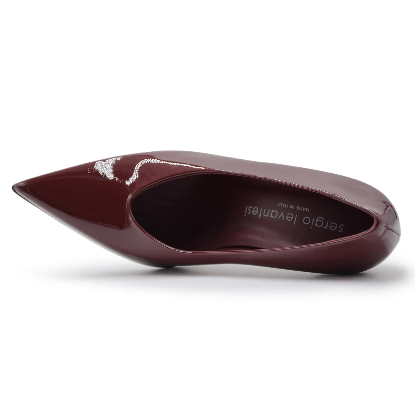 Décolleté Sergio Levantesi Moderna Bordeaux Con Scollo A Cuore - Image 5