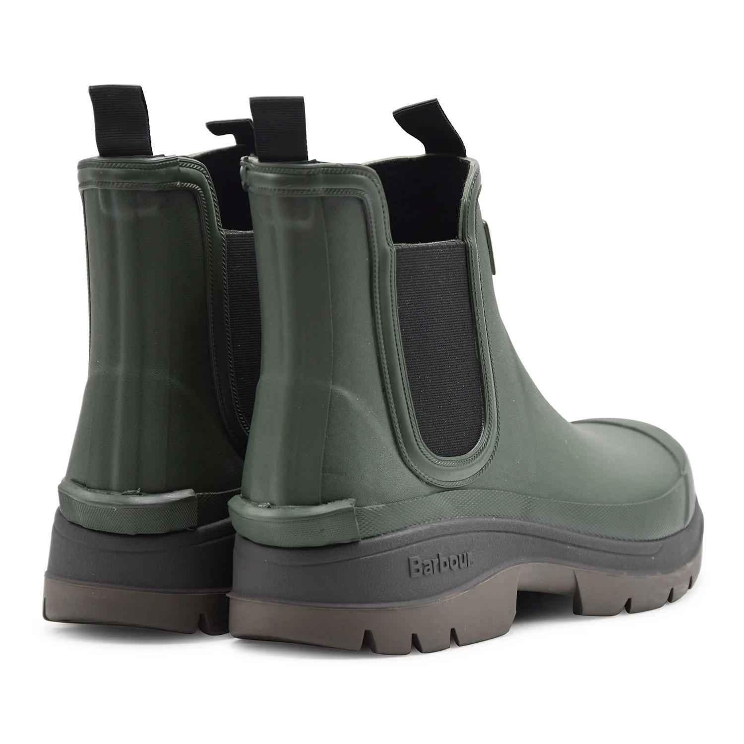 Beatles Barbour Uomo NIMBUS Gomma Verde Perfetti Per L'Autunno - Image 3