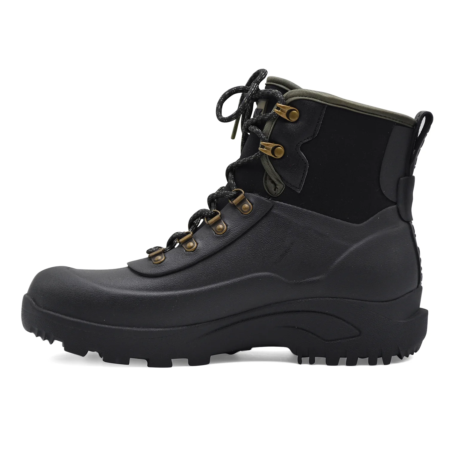 Stivaletti Uomo Barbour Marlow Nero Gomma Neoprene Impermeabili - Image 4