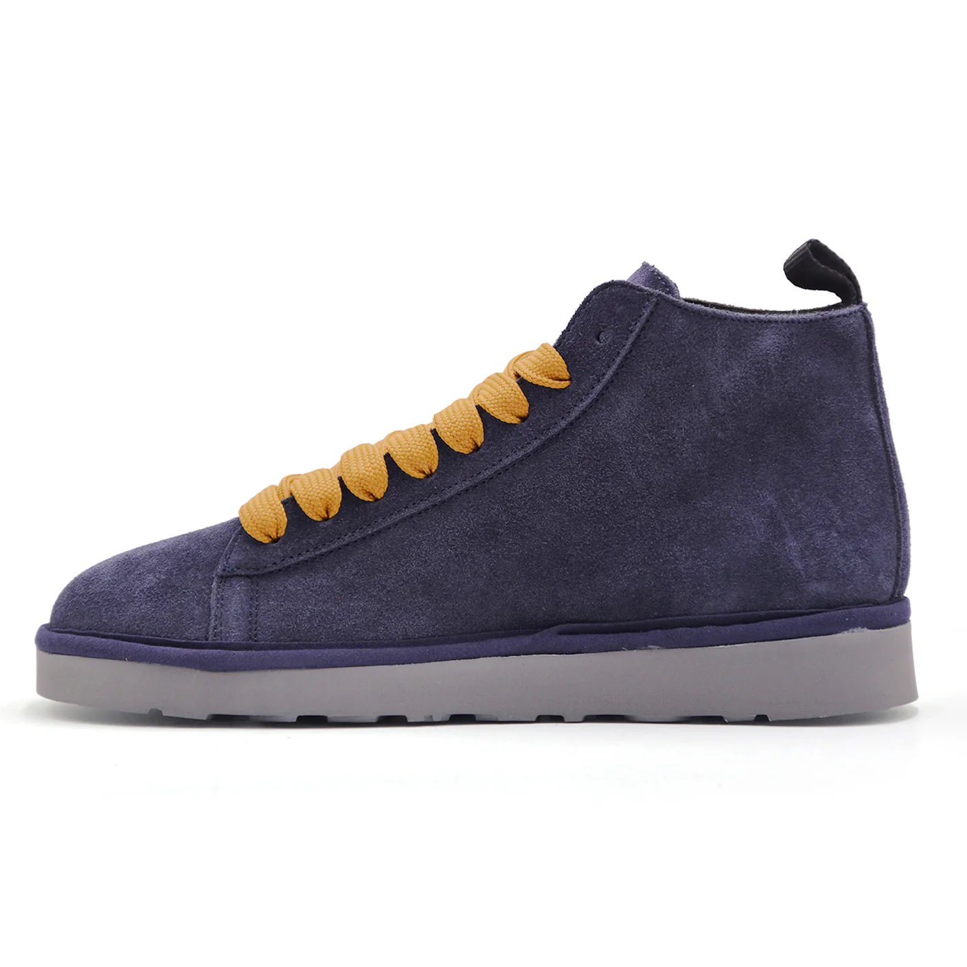 Polacchini Panchic Uomo P001 Pelle Scamosciata Blu Stile Iconico - Image 3