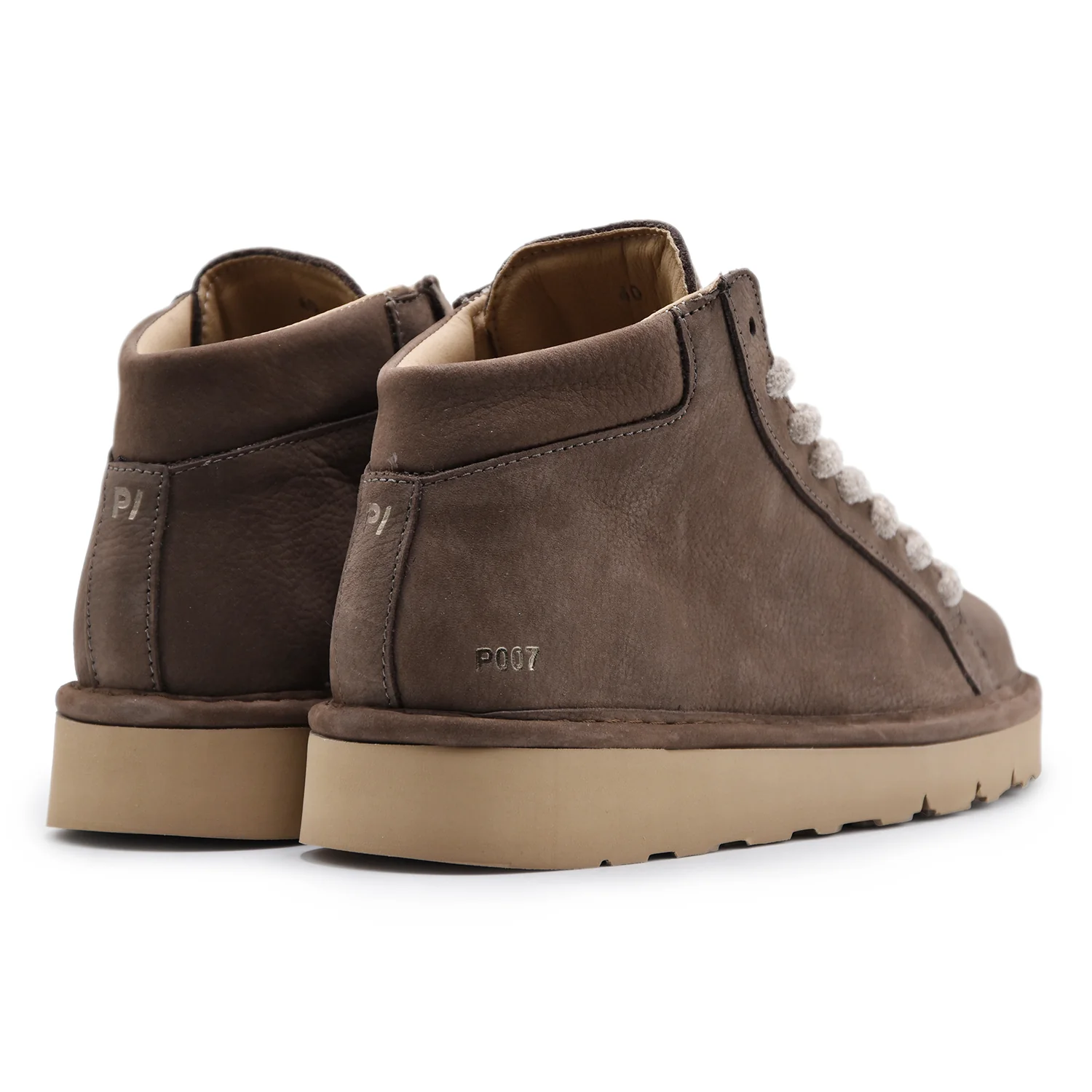 Polacchini Uomo Panchic P007ANKLEBOOT Marrone Stile Grintoso - Image 4