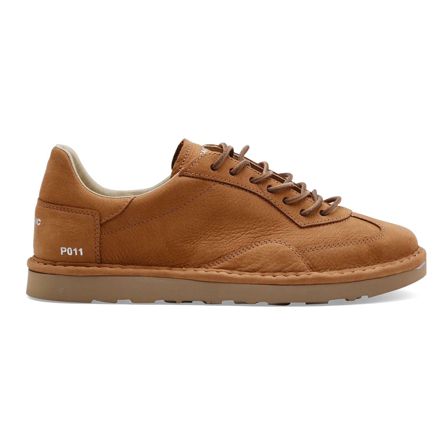 Sneakers Uomo Panchic P011 Nubuck Cammello Sportive E Casual
