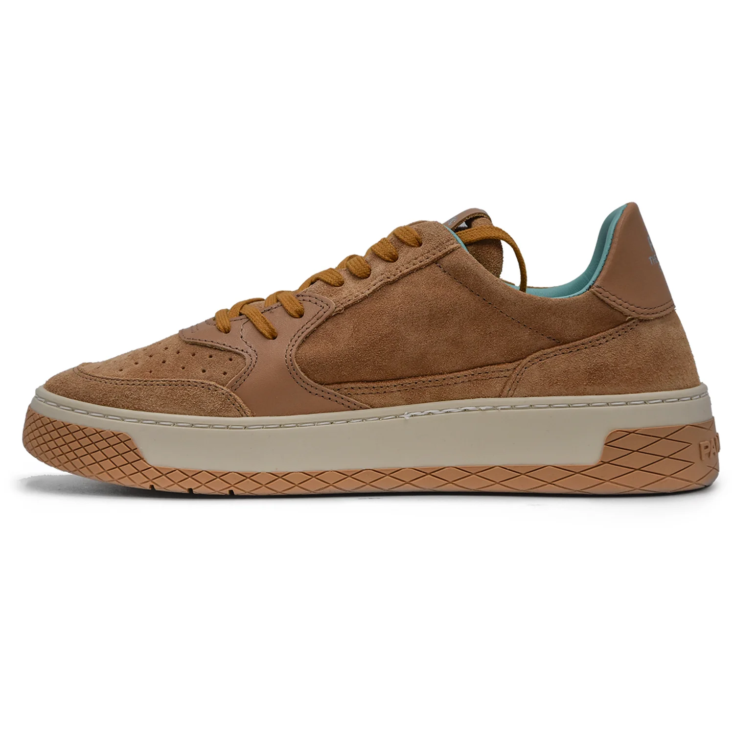 Panchic Sneakers Low-Top Biscotto Uomo Dal Mix Di Materiali - Image 4