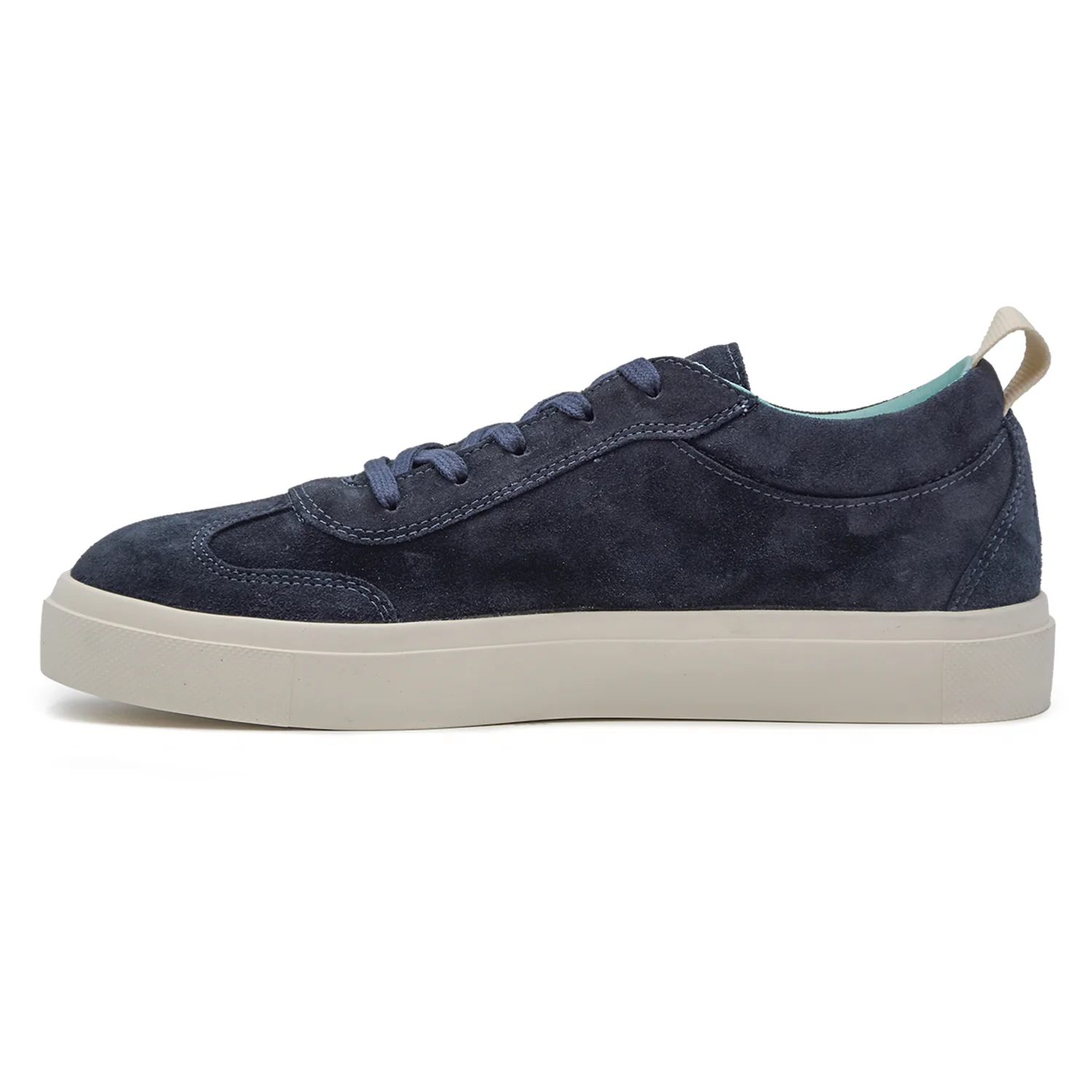 Panchic Uomo Sneakers Camoscio Blu P02 Sottopiede Antibatterico - Image 3