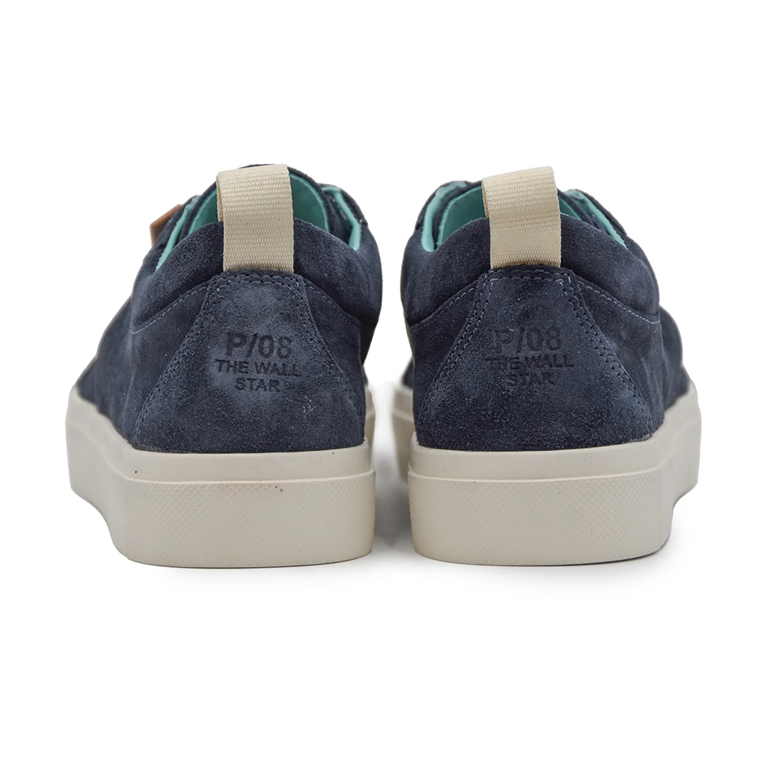 Panchic Uomo Sneakers Camoscio Blu P02 Sottopiede Antibatterico - Image 5
