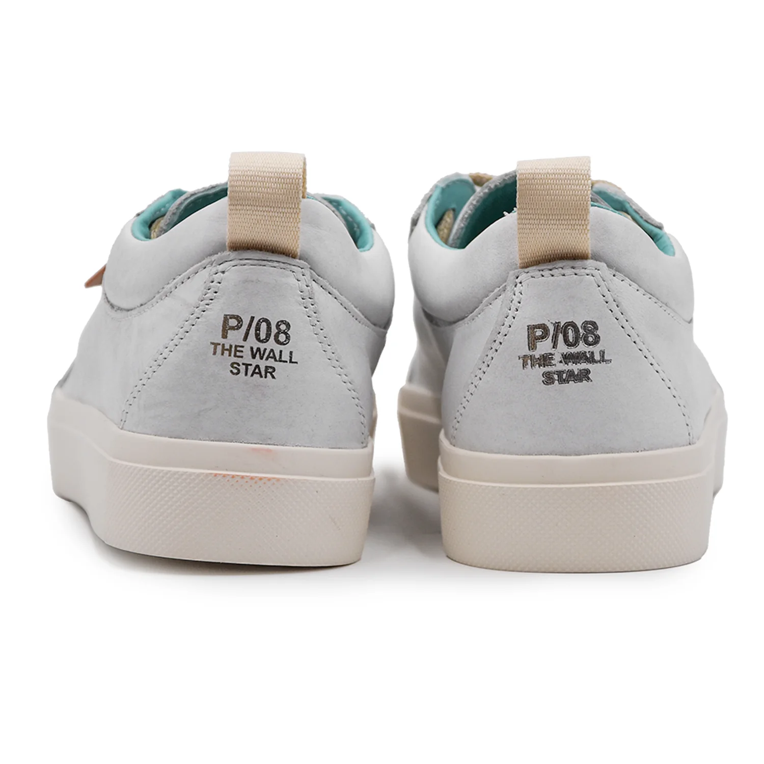 Sneakers Avorio Panchic P08 Aviator Finishing Uomo In Pelle - Image 3