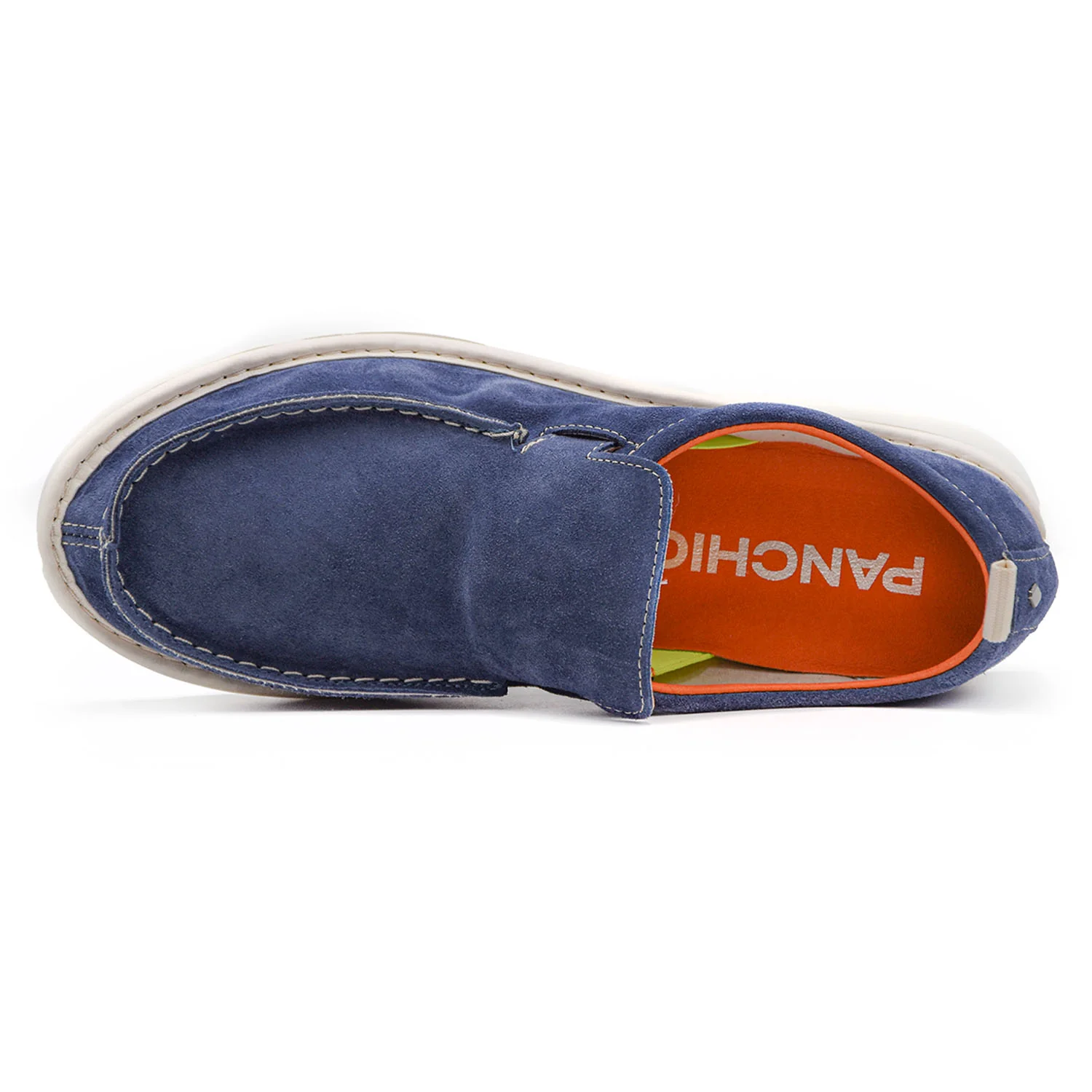 Panchic P19 Slip-On Blu Mocassini Uomo Made In Italy Suola PU - Image 3