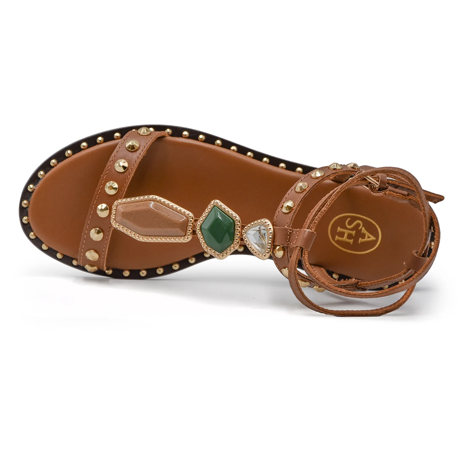 Sandali Donna Ash Penny Pelle Cinnamon Design Iconico Grintoso - Image 5