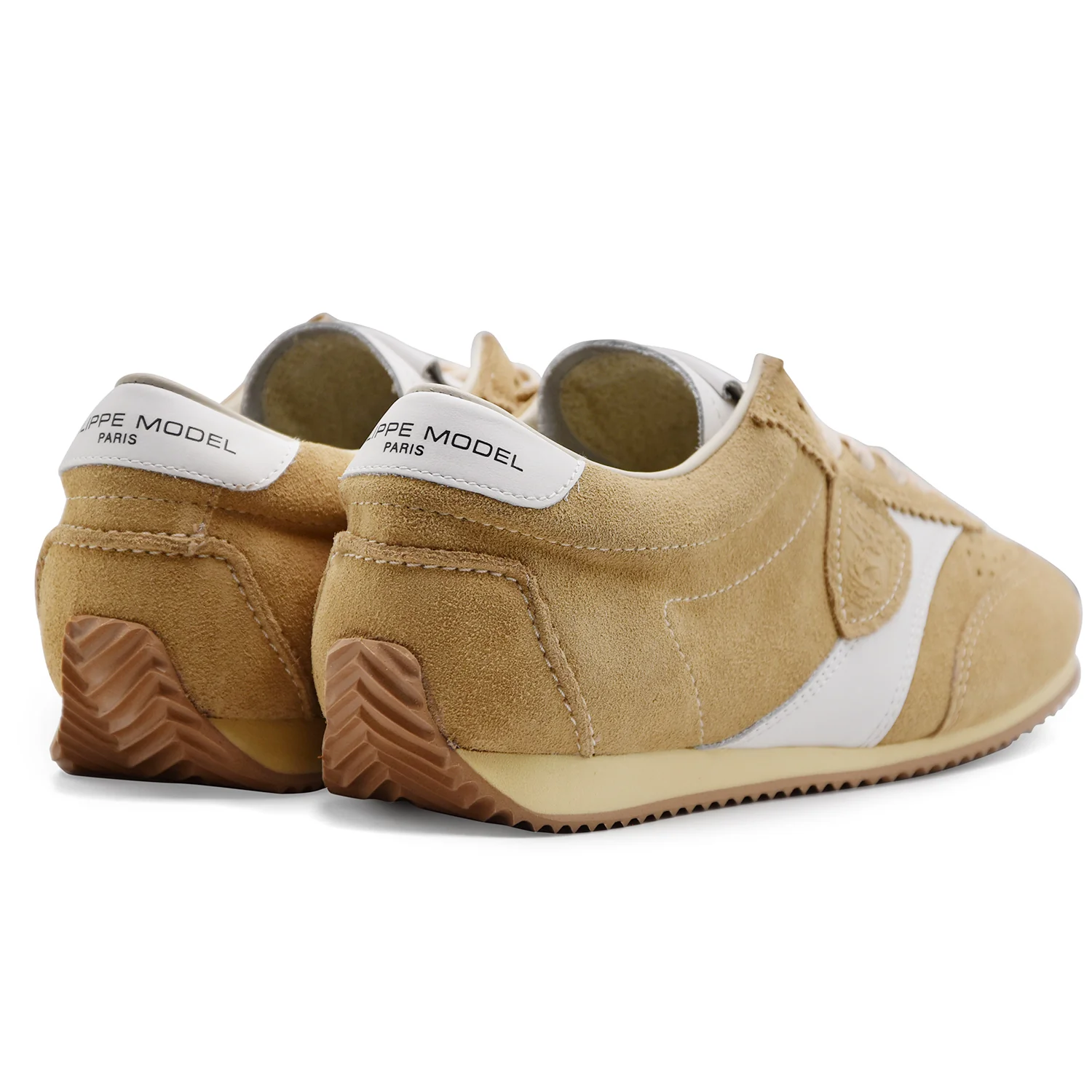 Sneakers Donna Philippe Model PLANCHE LOW Vero Camoscio Beige - Image 5