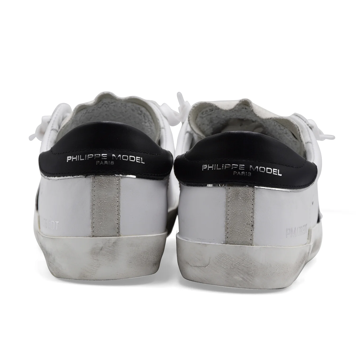 Sneakers Philippe Model Uomo PRSX Bianco Trattamento Vintage - Image 5