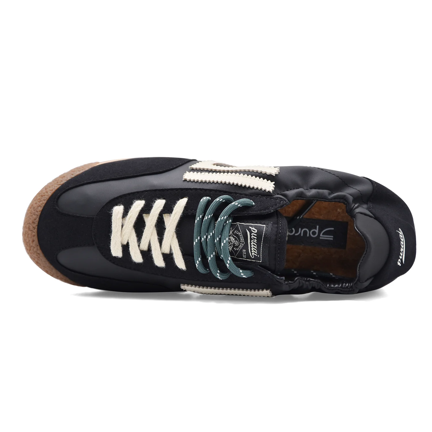 Sneakers Puraai Donna Panther Phantom Nero Sostenibilità Vegan - Image 5
