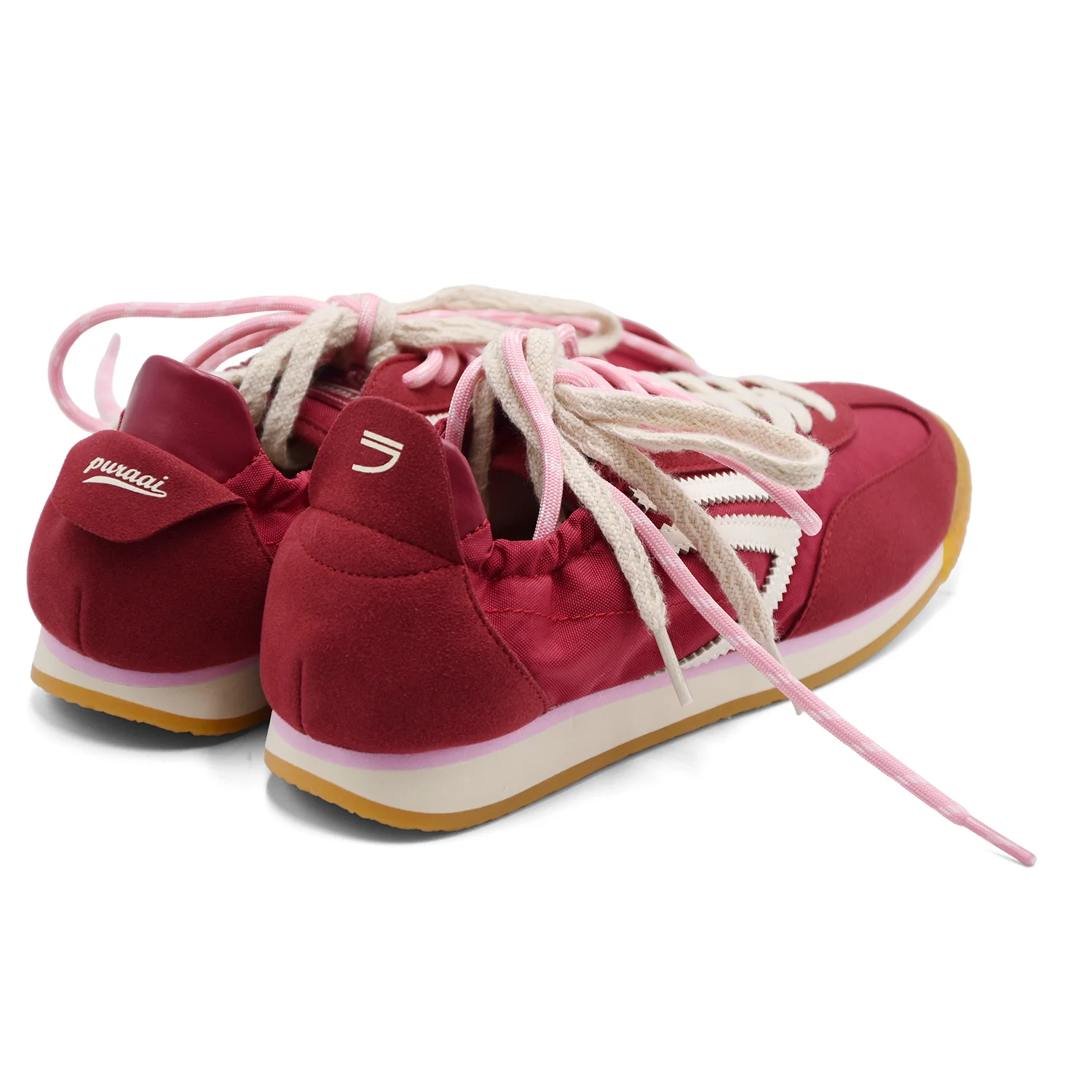 Sneakers Donna Puraai 6.02 Panther Rosso Fire Vegan Leather - Image 3