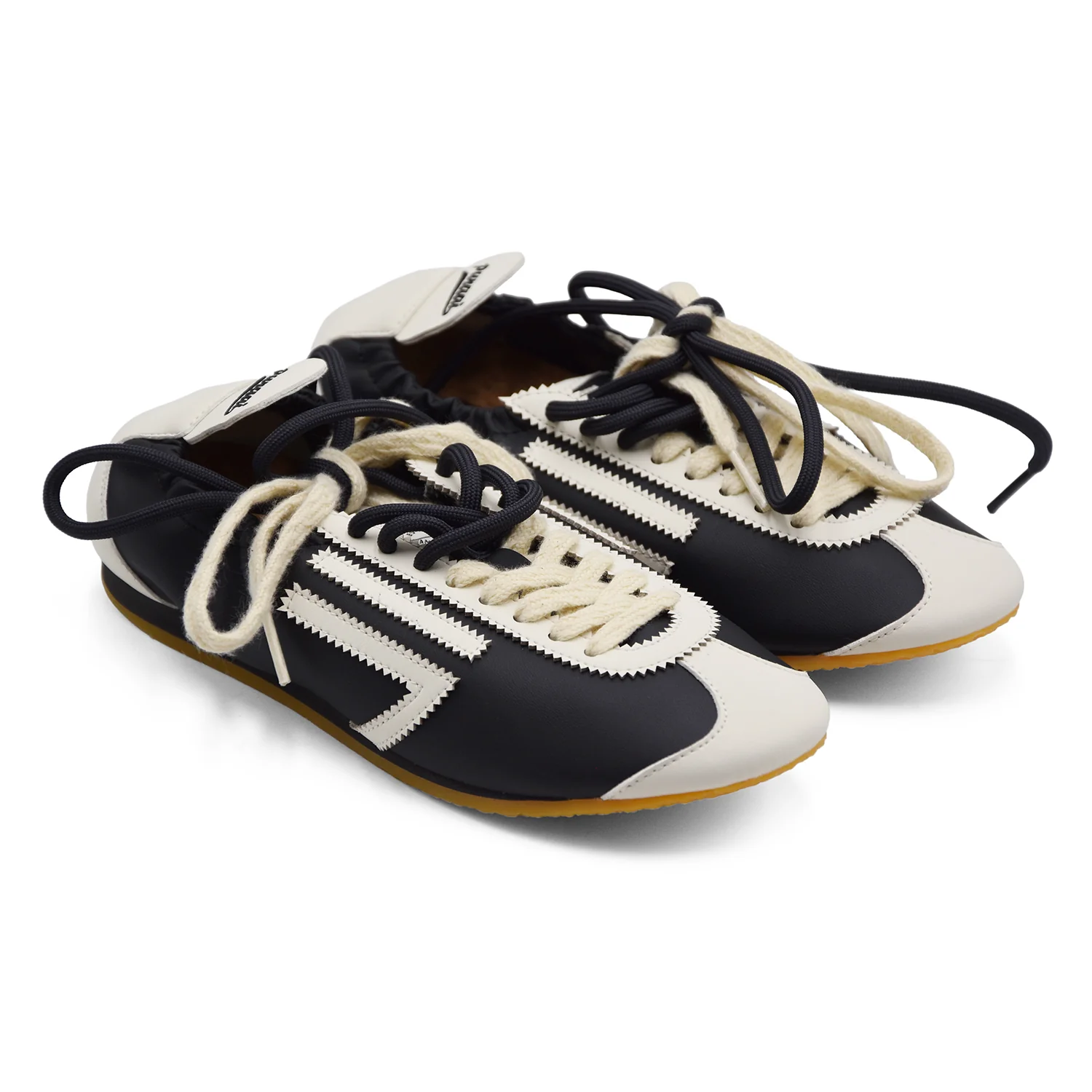 Sneakers Donna Puraai 8.01 Lion Pepper Bianco Nero Stile Trendy - Image 2