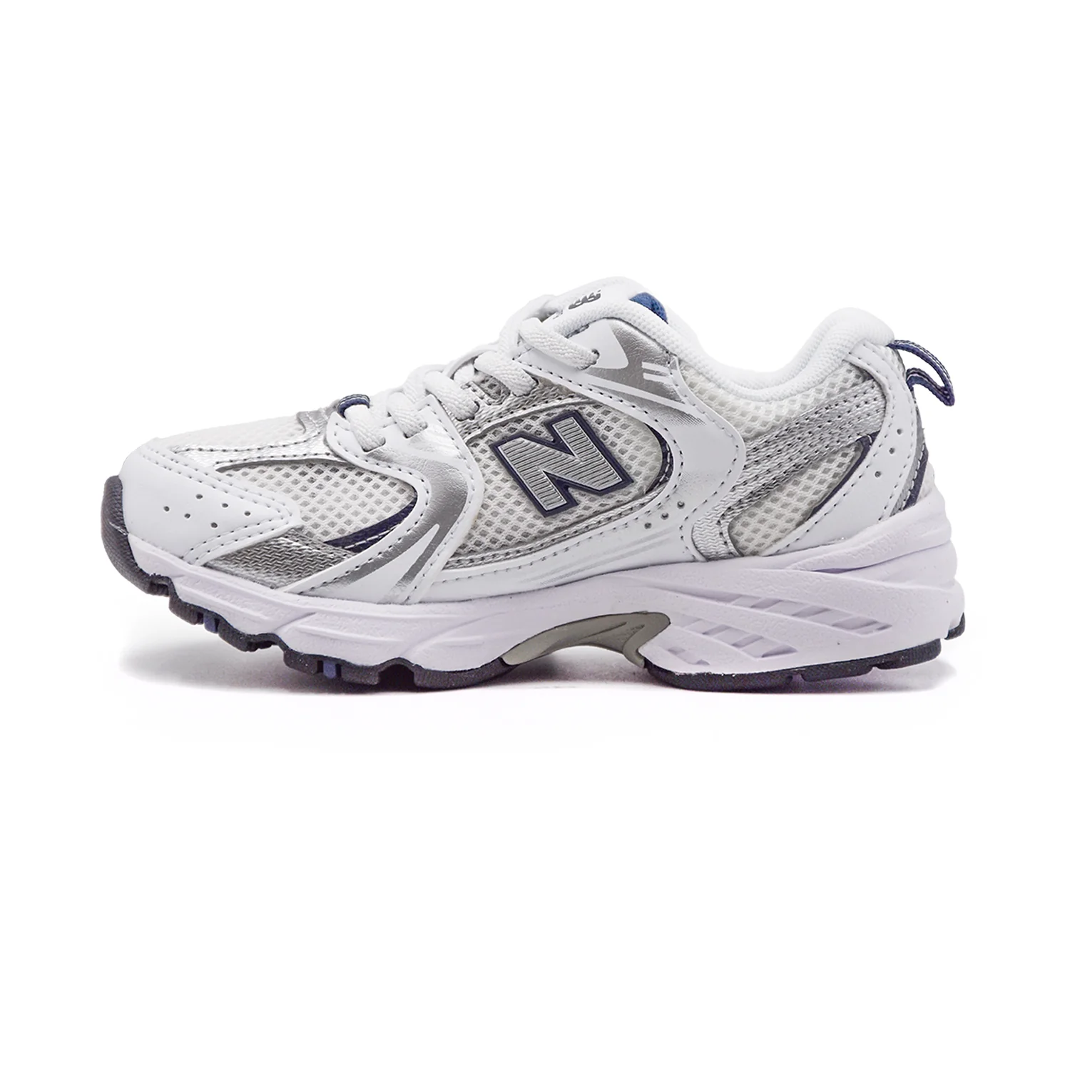 Sneakers New Balance 530SB Bianco A Cordino Elastico Bambino - Image 3