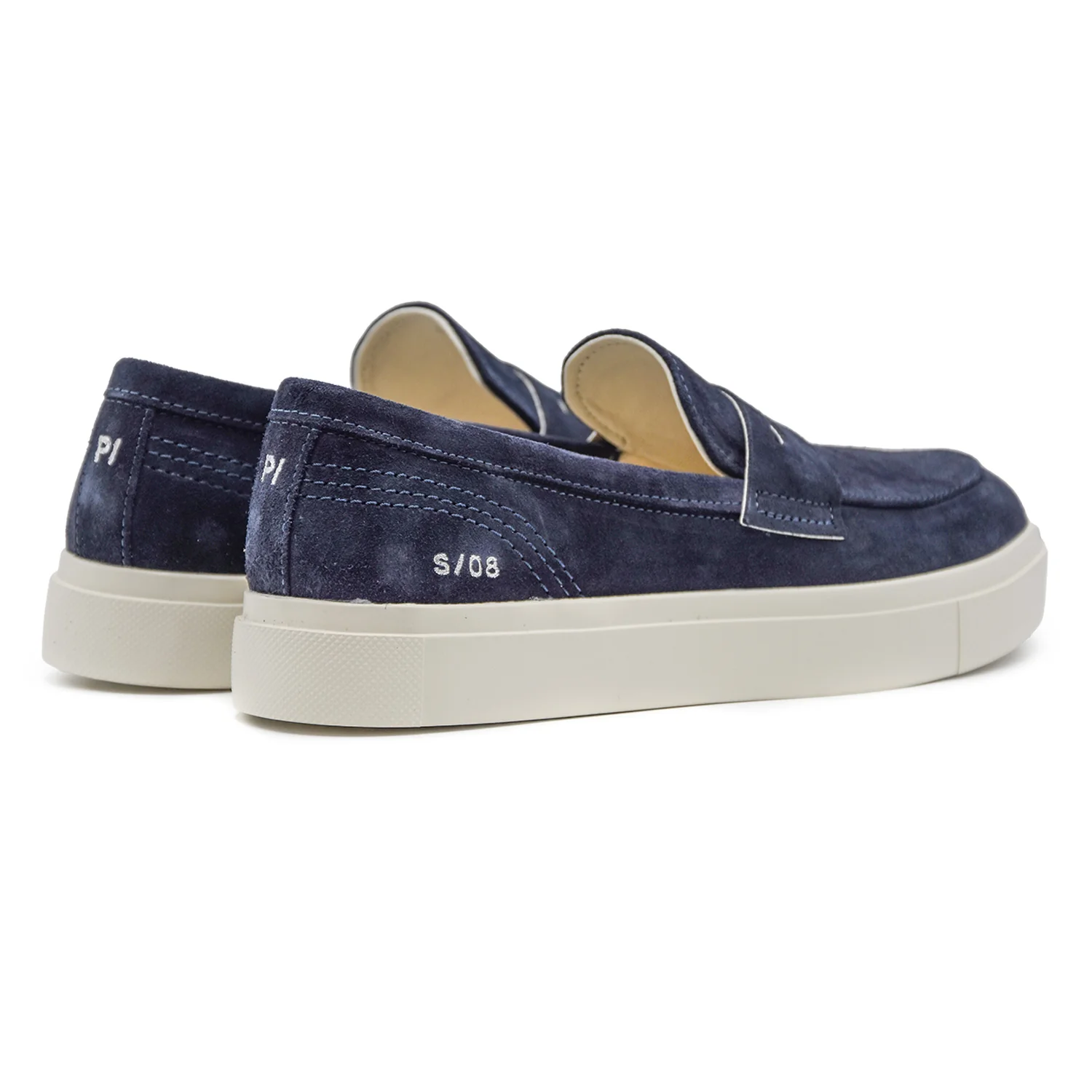 Mocassini Panchic S08 Blu Per Muoversi Con Agio E Comfort Uomo - Image 4