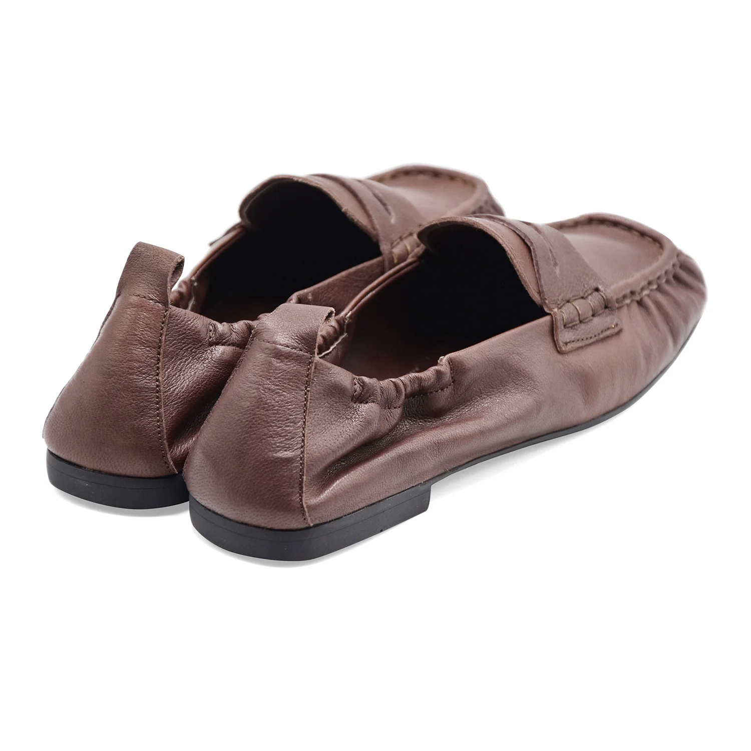 Mocassini Copenhagen Studios Donna CPH885 In Vera Pelle Marrone - Image 5