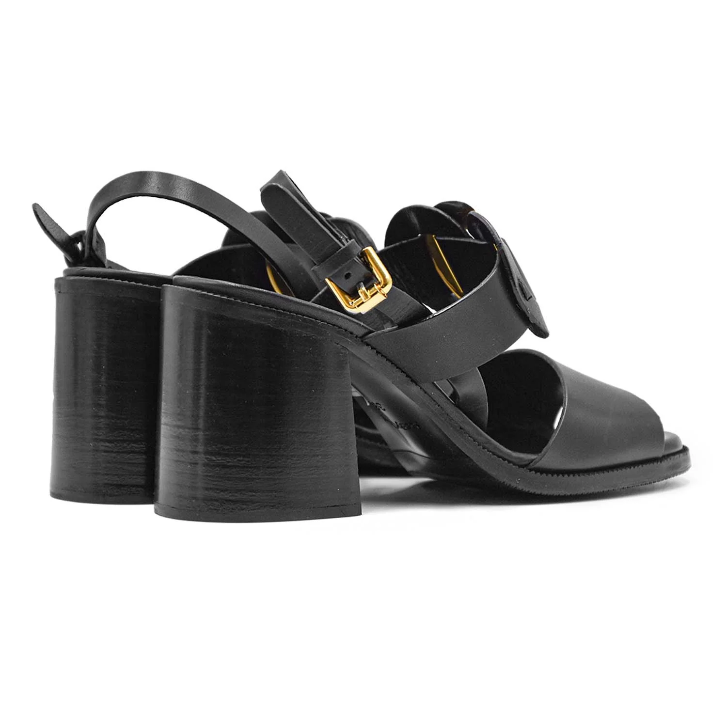 See By Chloé Sandali Donna Nero Con Cinturino Fibbia A Rullo - Image 5